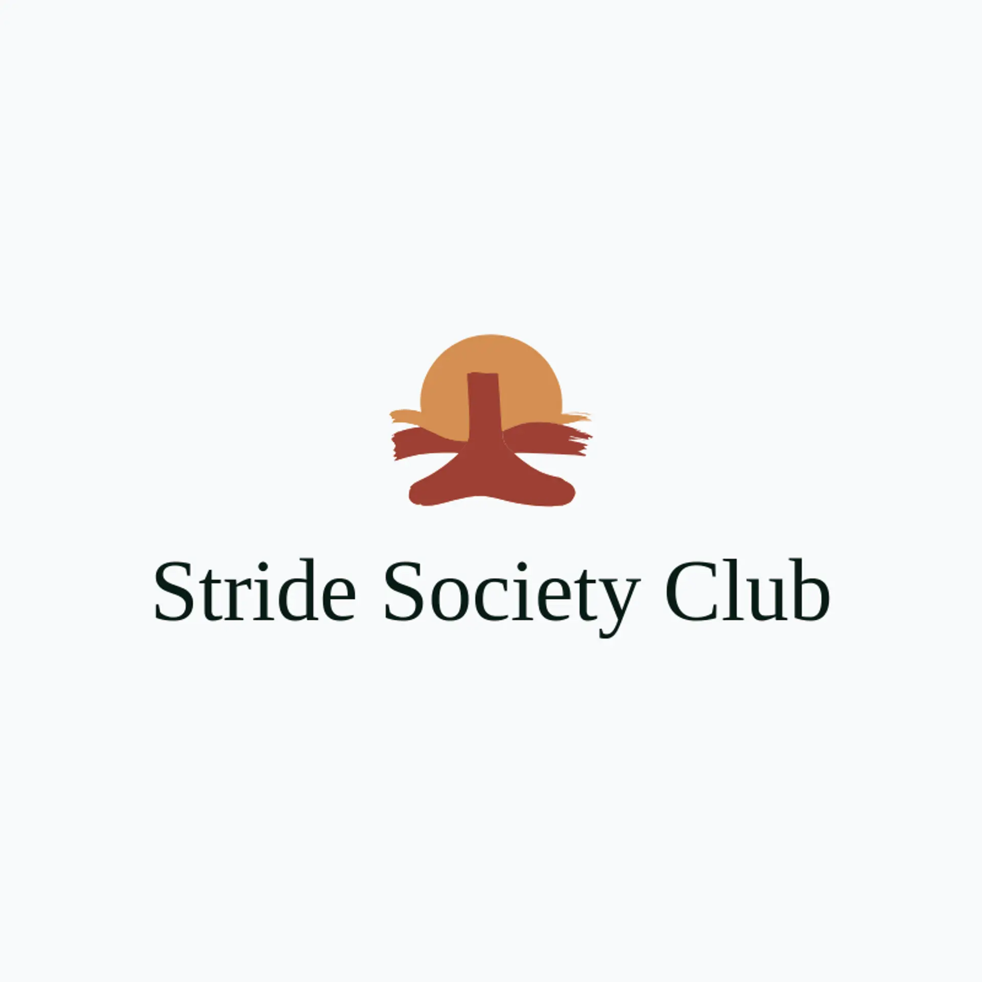 Stride Society Club logo for foot