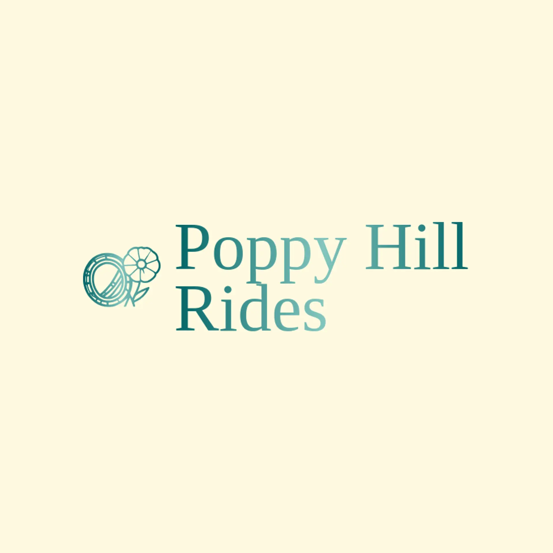 Poppy Hill Rides logo for roller coaster
