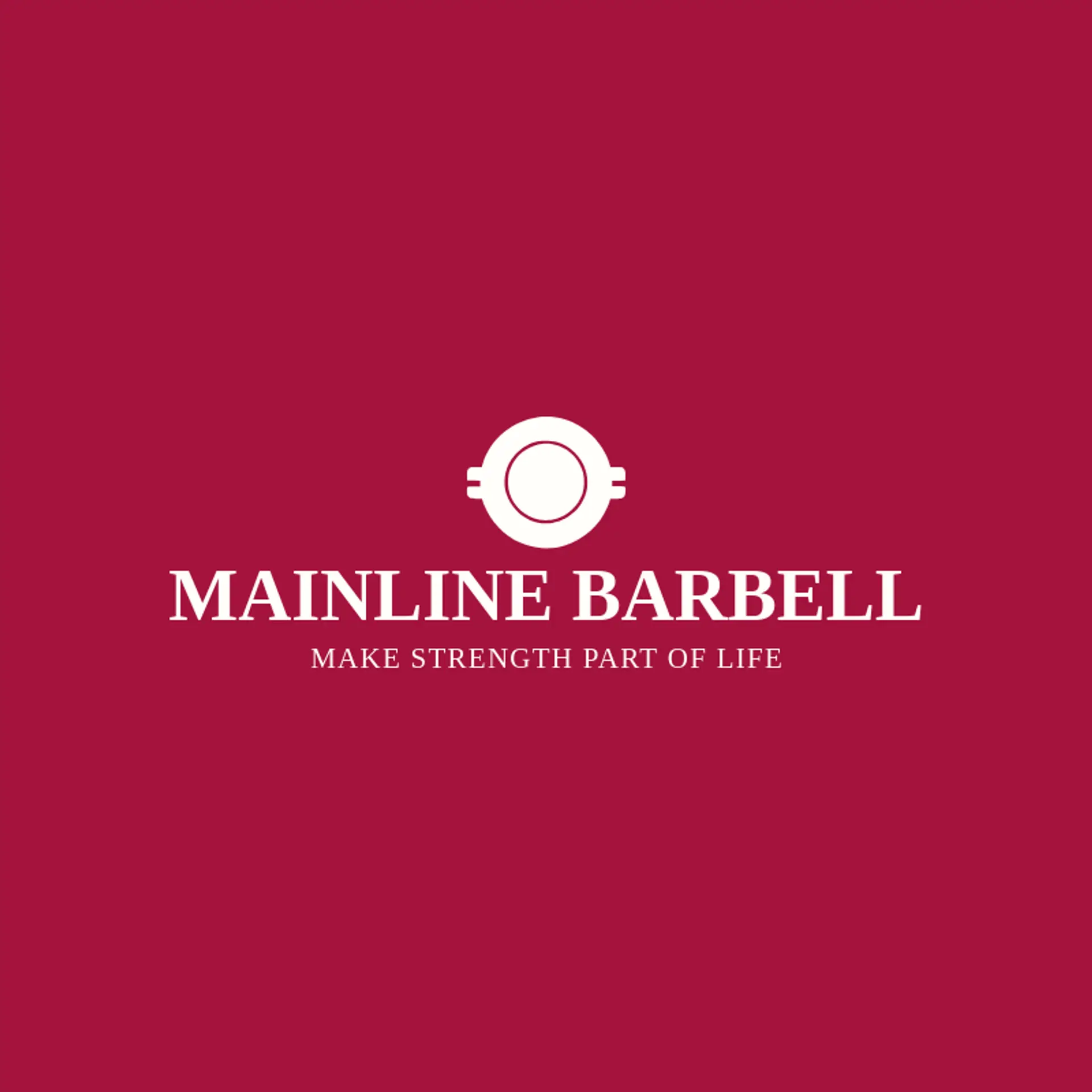 Mainline Barbell logo for weightlifting