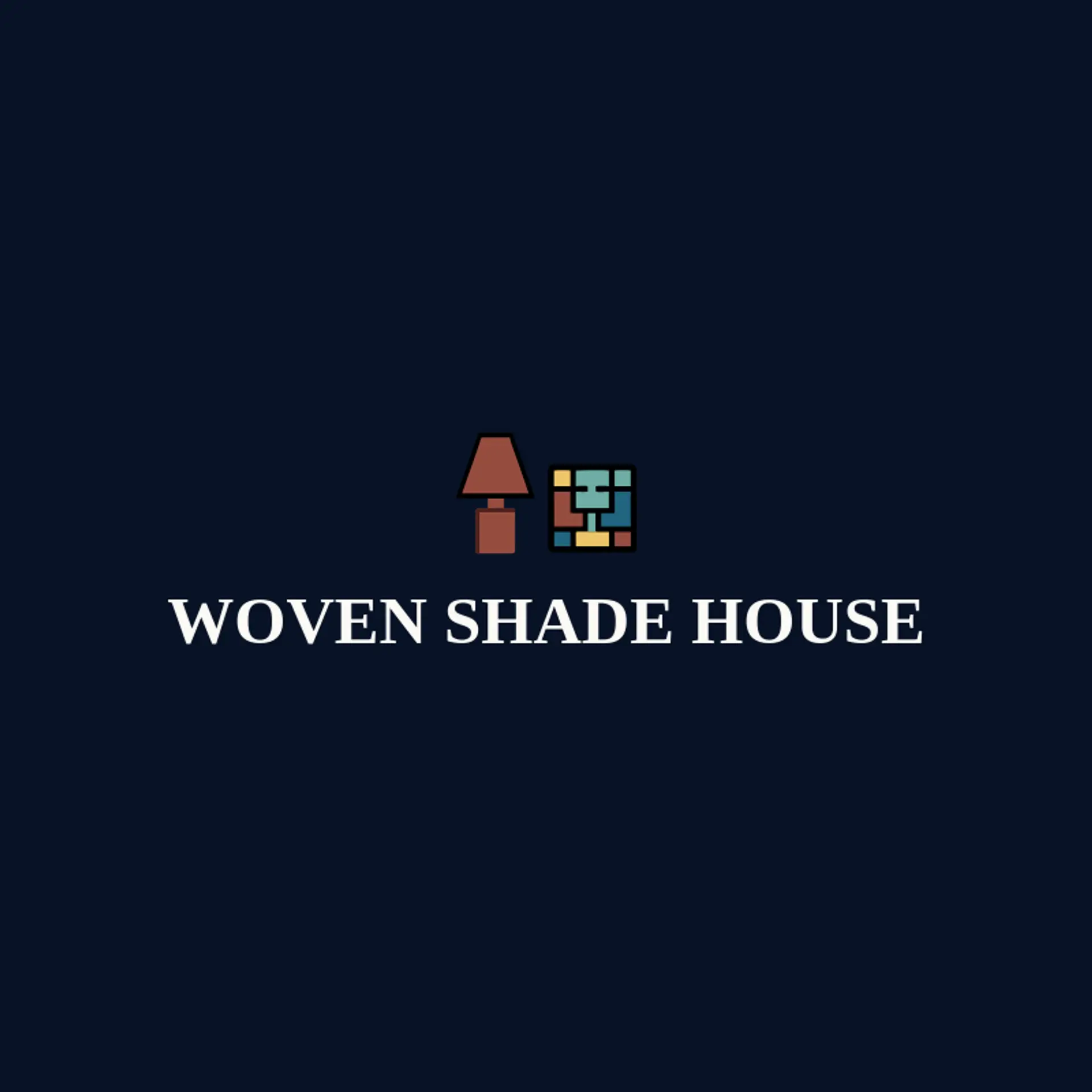 Woven Shade House logo for lamp