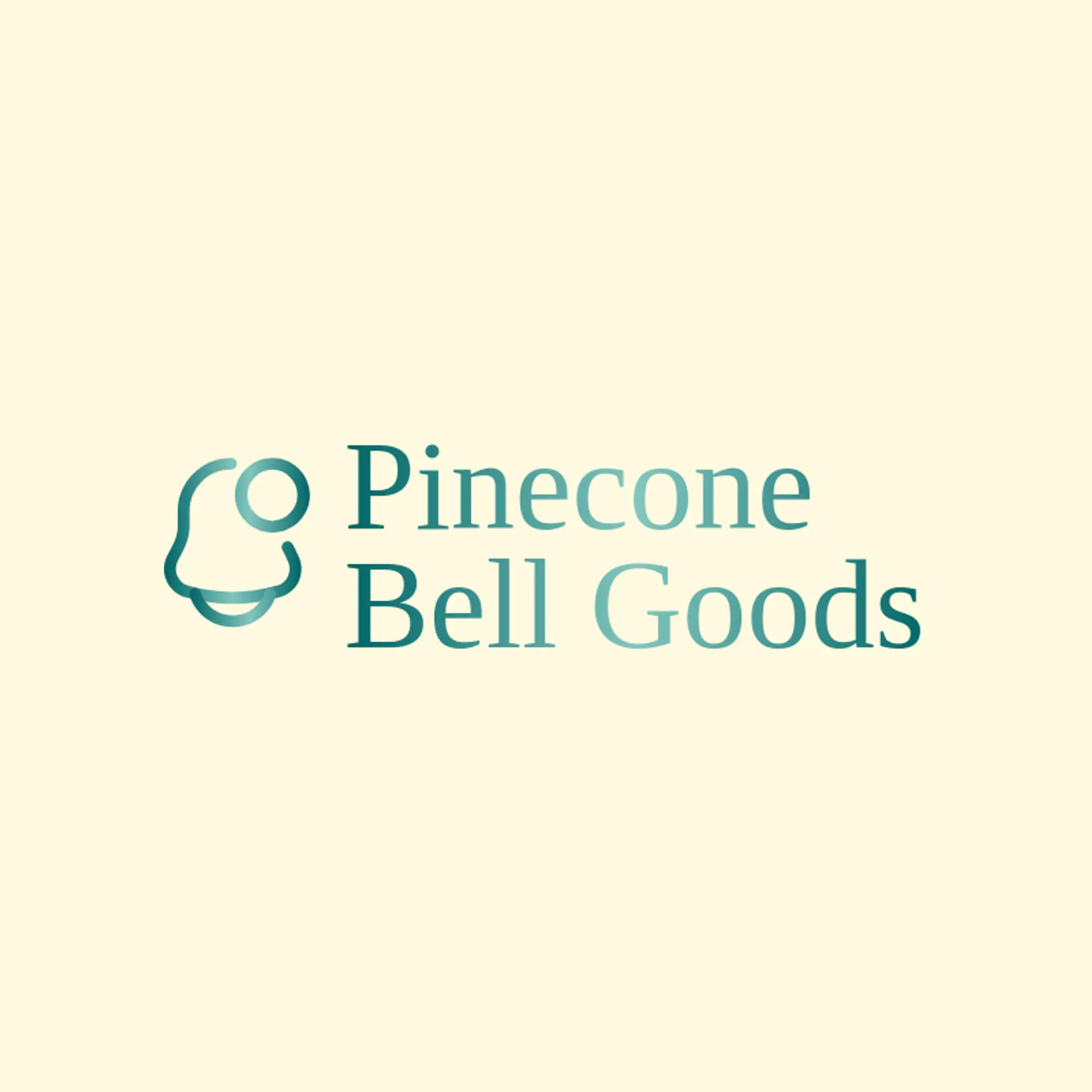 Pinecone Bell Goods logo for bell