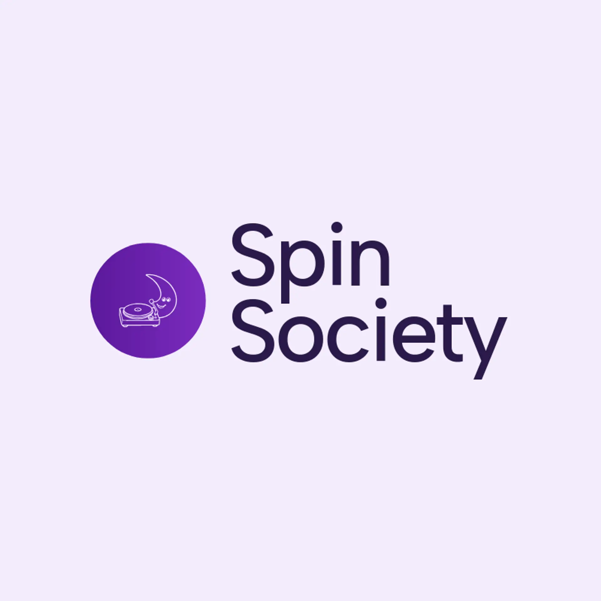 Spin Society logo for audio