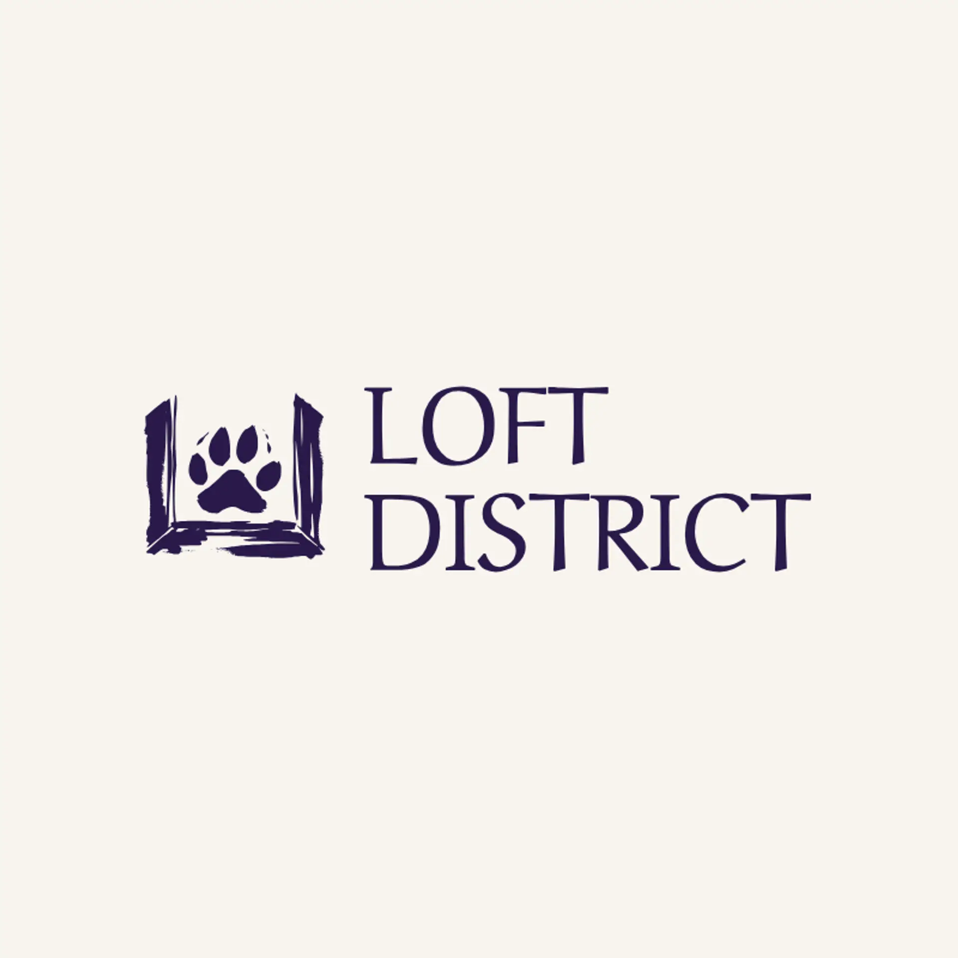 Loft District logo for loft