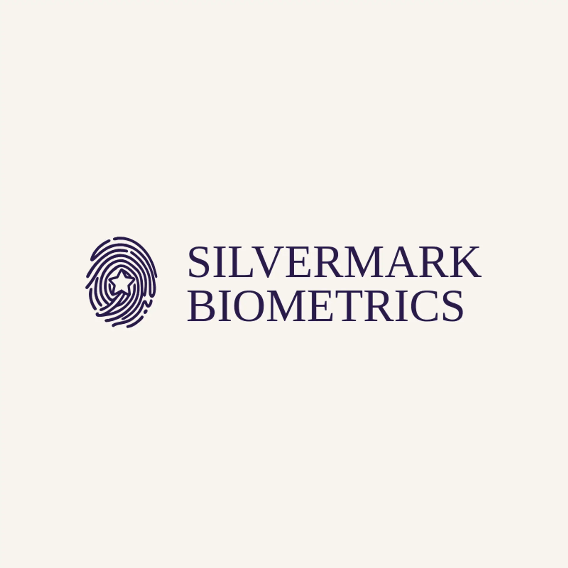 Silvermark Biometrics logo for fingerprint