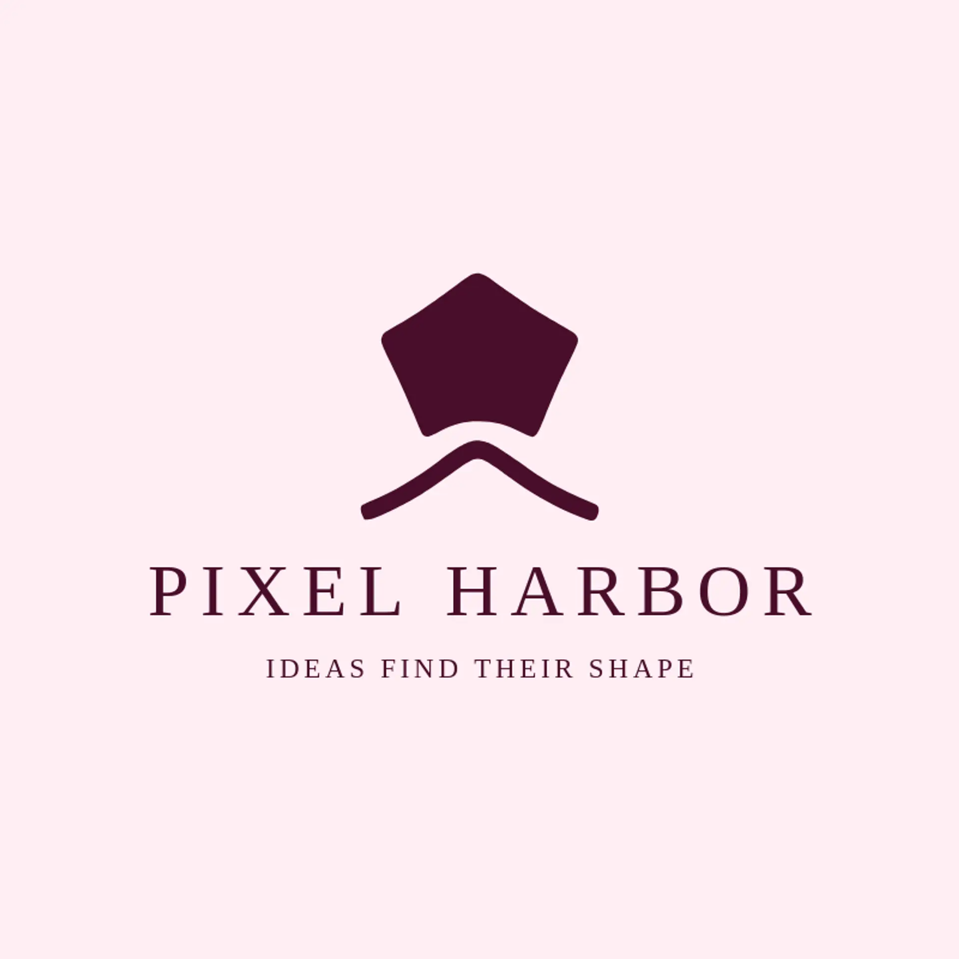 Pixel Harbor logo for coding