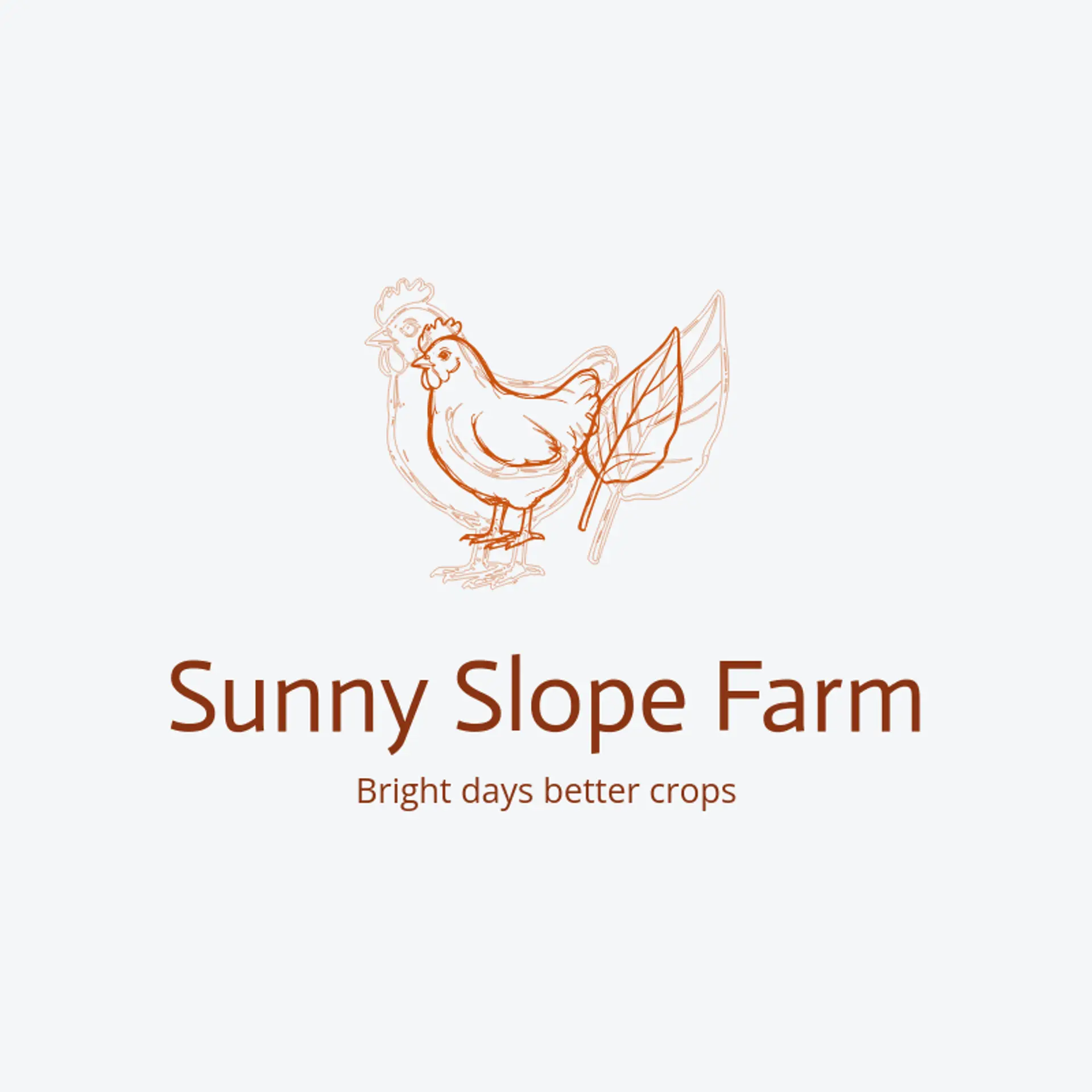 Sunny Slope Farm logo for farm