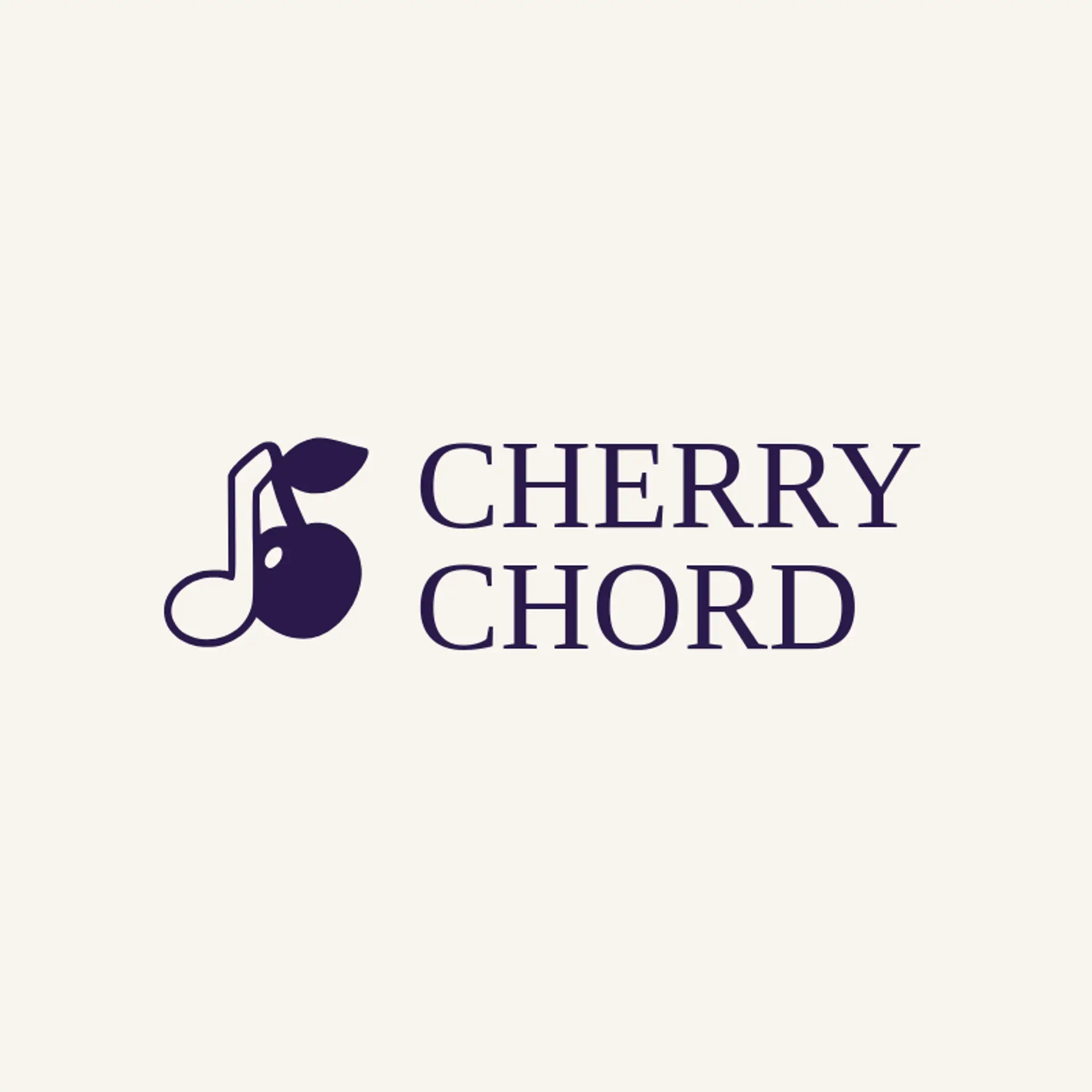 Cherry Chord logo for karaoke
