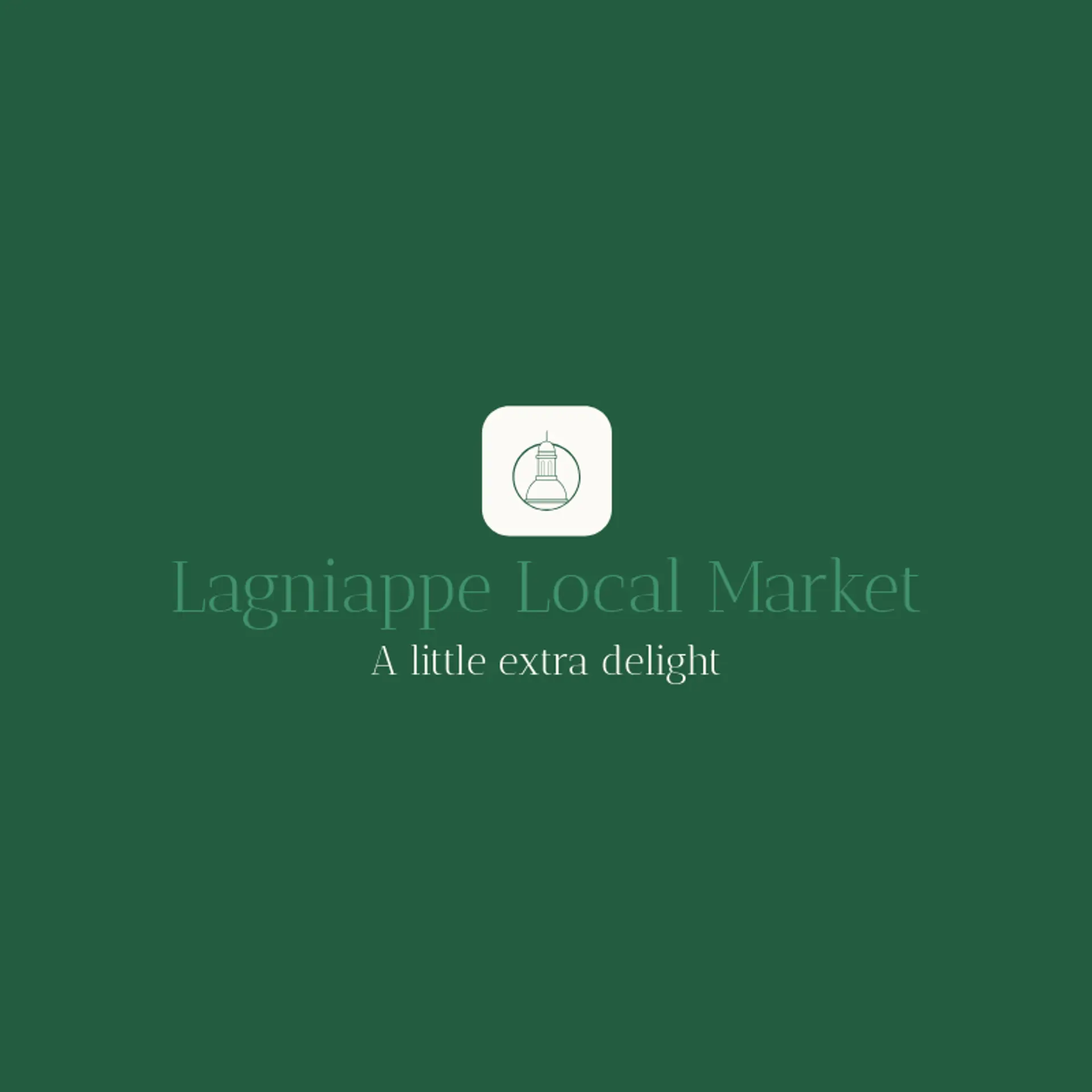 Lagniappe Local Market logo for louisiana