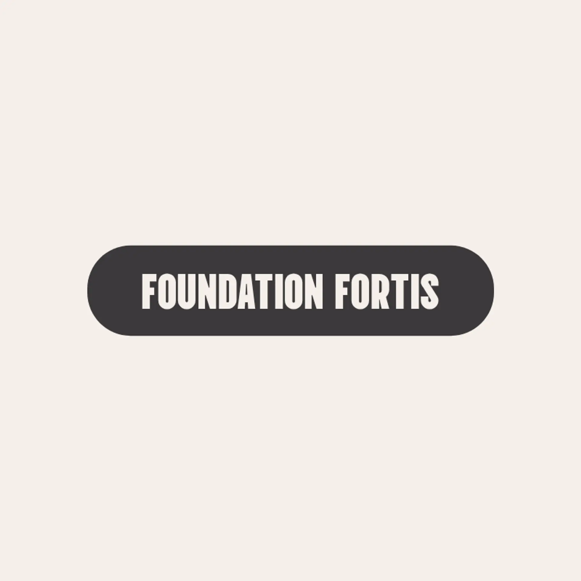 Foundation Fortis logo for house construction