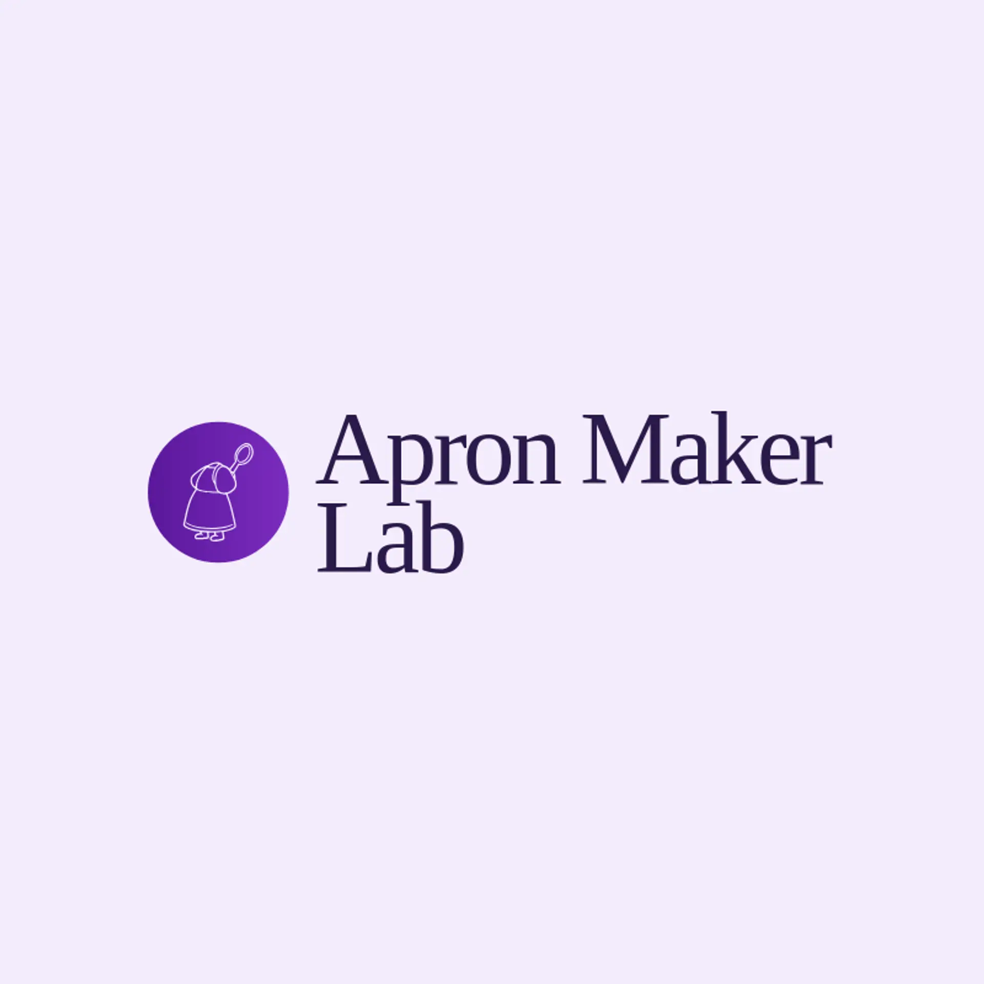 Apron Maker Lab logo for apron