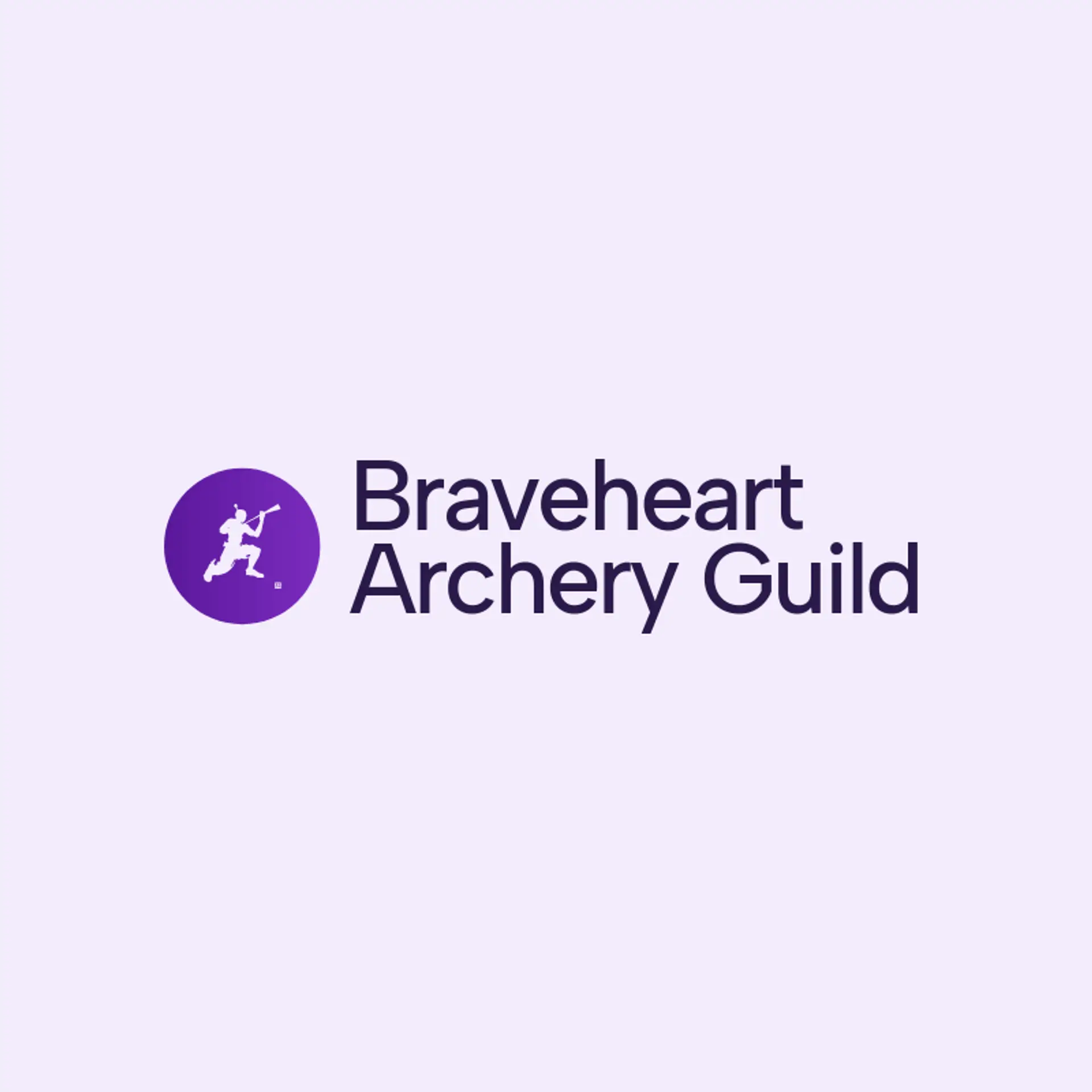 Braveheart Archery Guild logo for archer