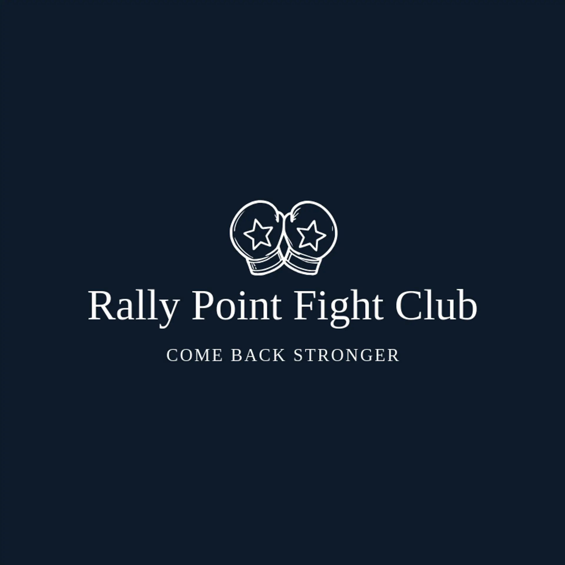 Rally Point Fight Club logo for fight