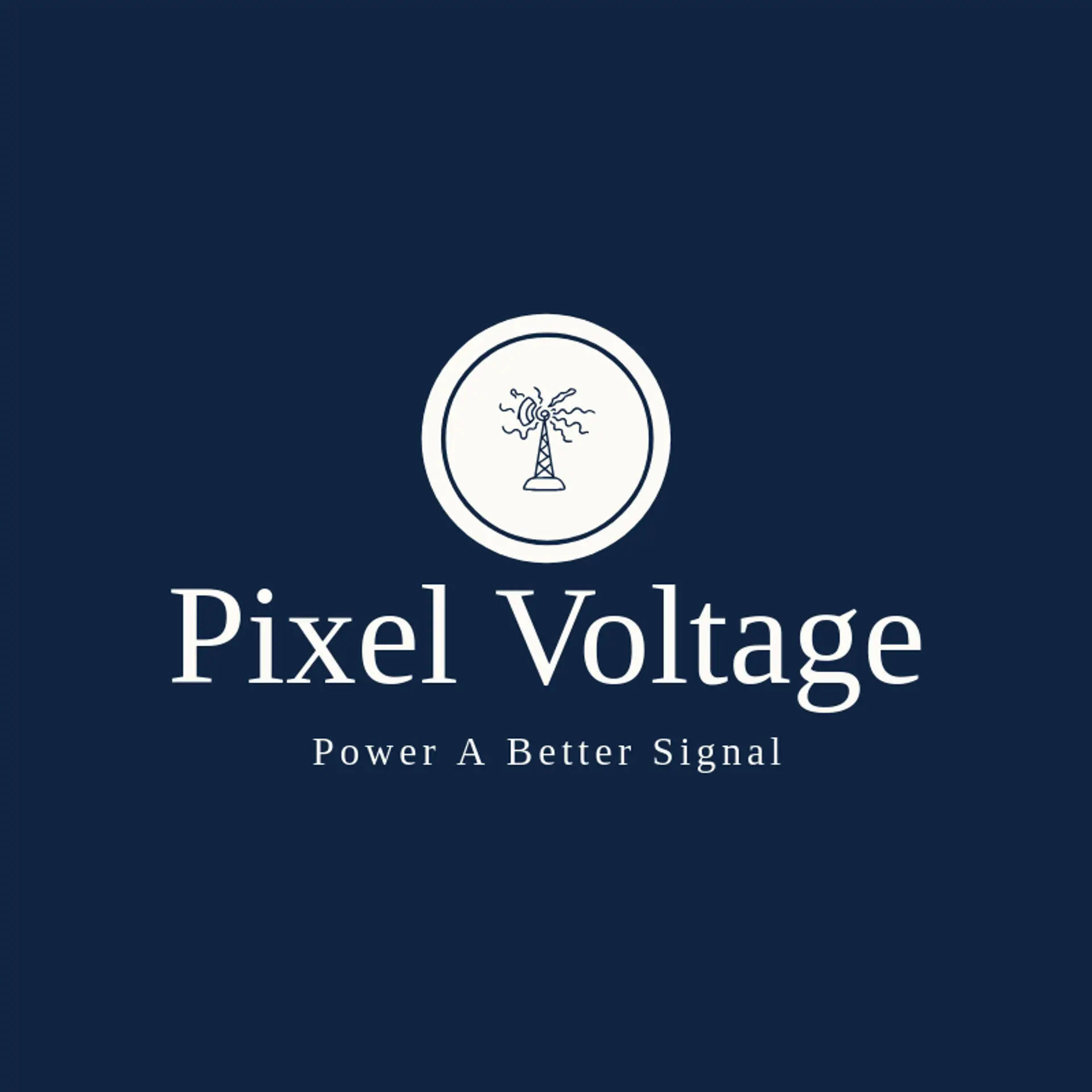 Pixel Voltage logo for static