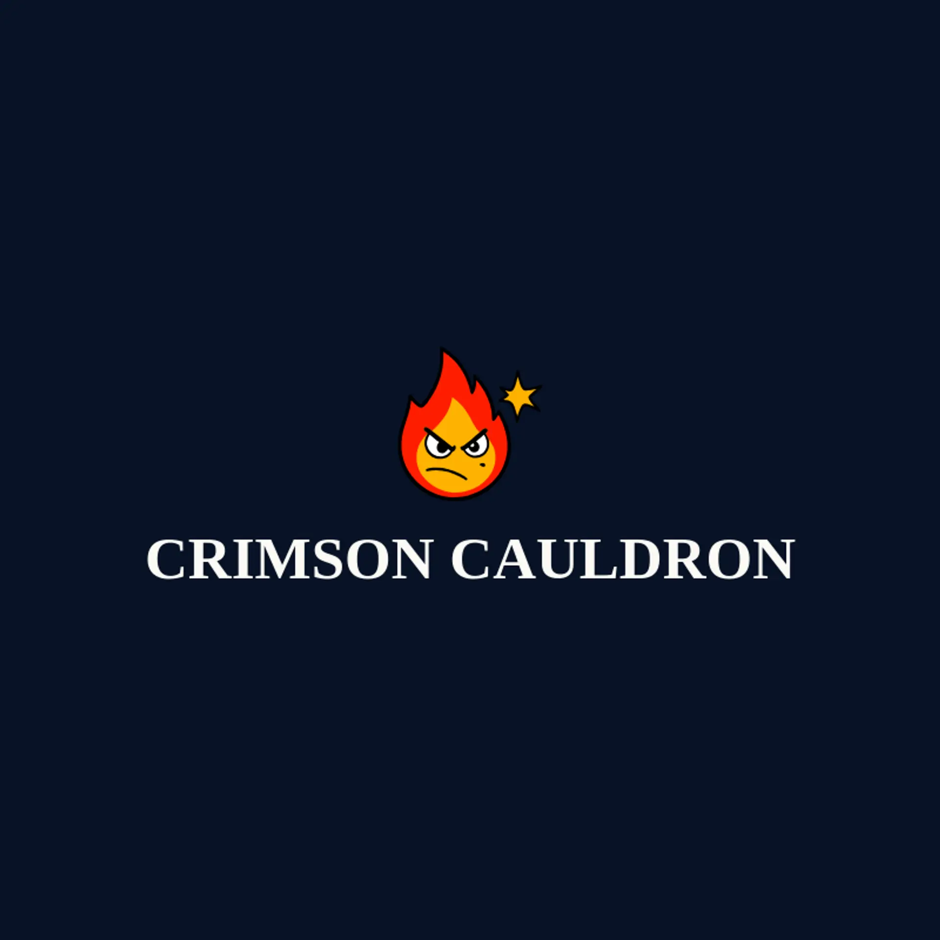 Crimson Cauldron logo for evil