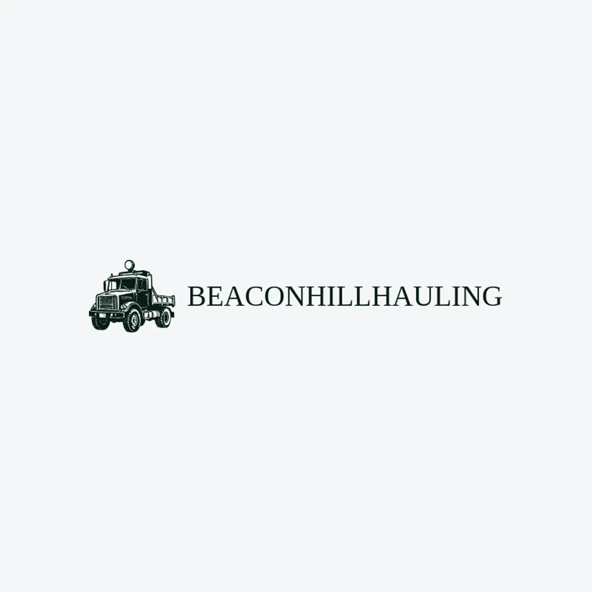 Beacon Hill Hauling logo for hauling
