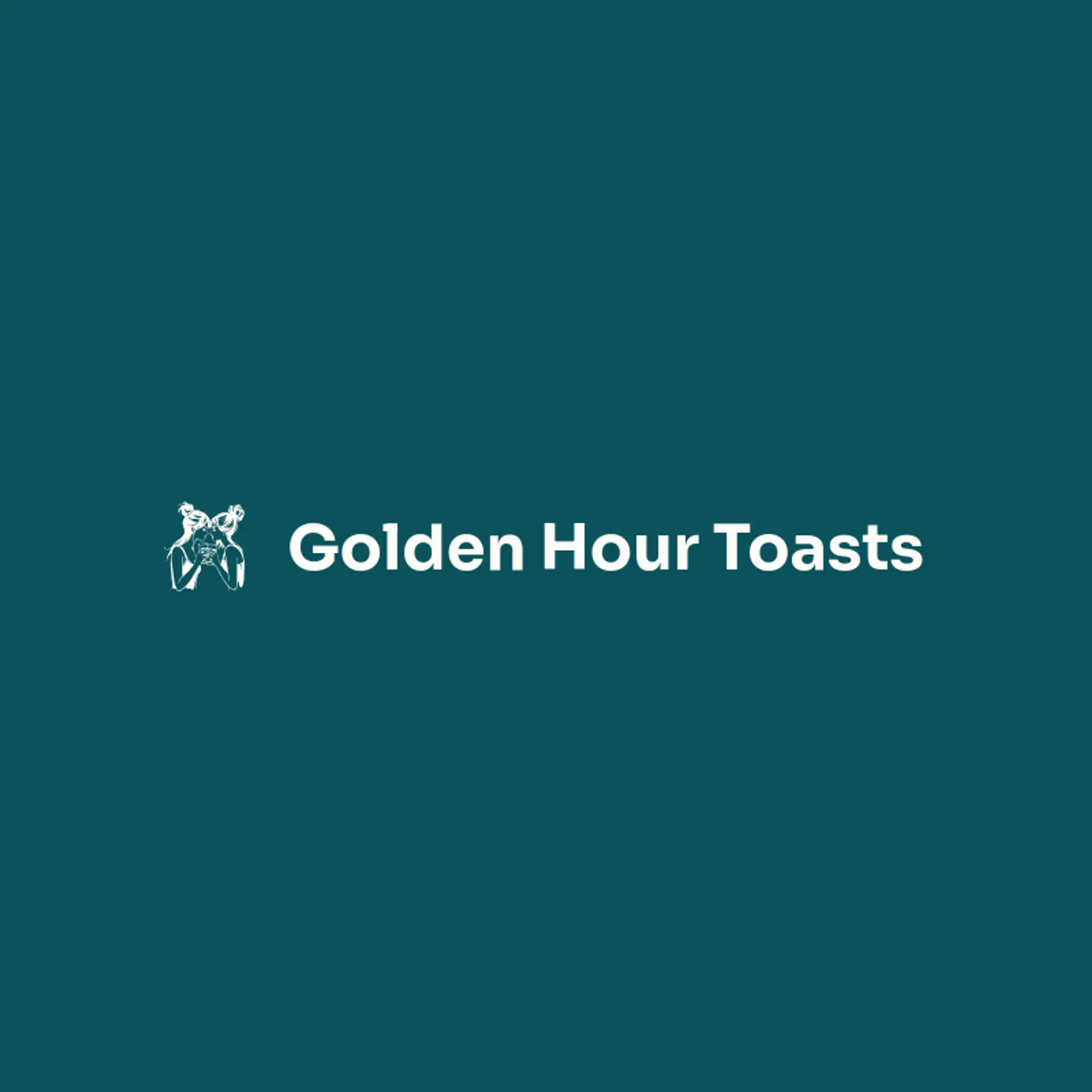 Golden Hour Toasts logo for cheers