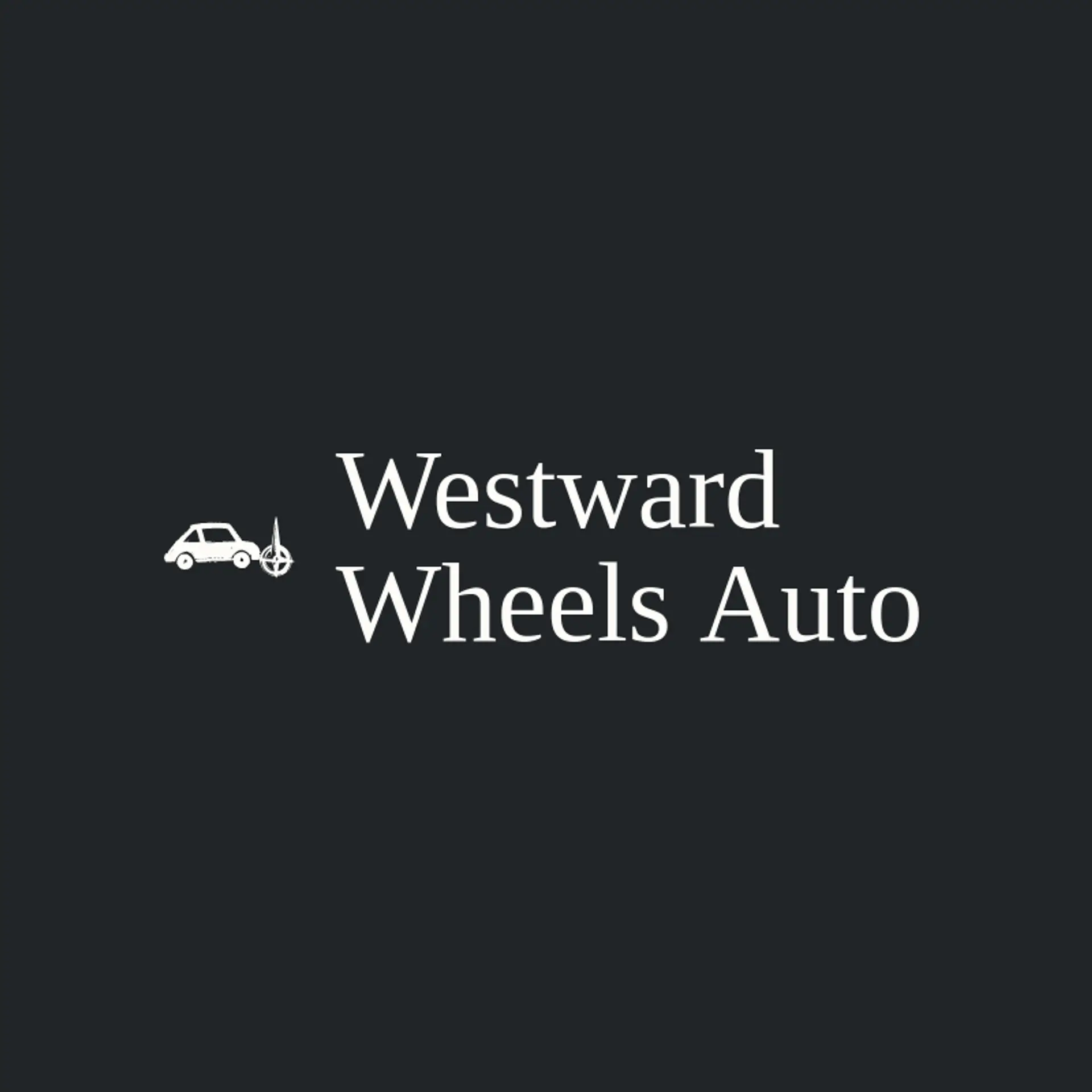 Westward Wheels Auto logo for car dealer