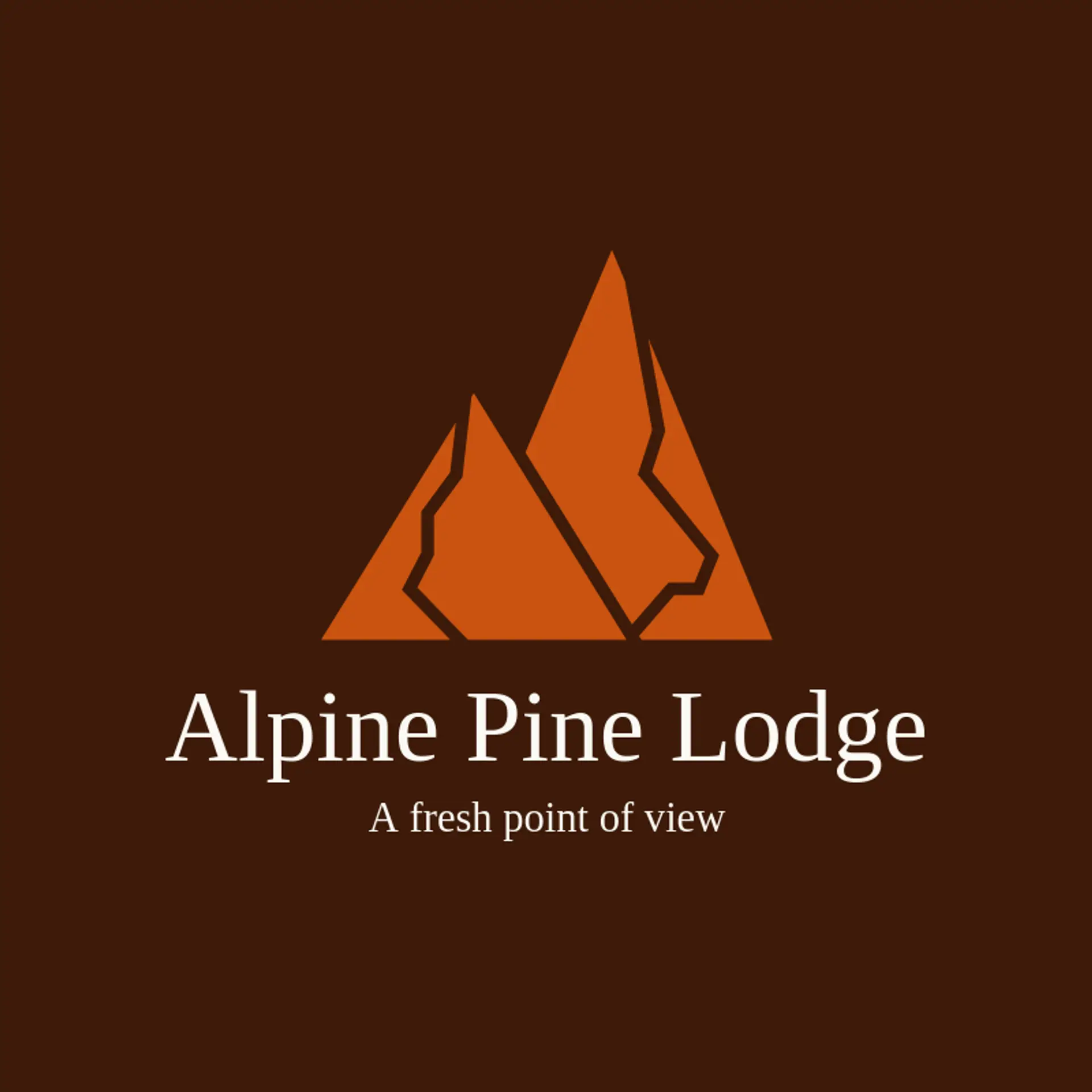 Alpine Pine Lodge logo for alpine