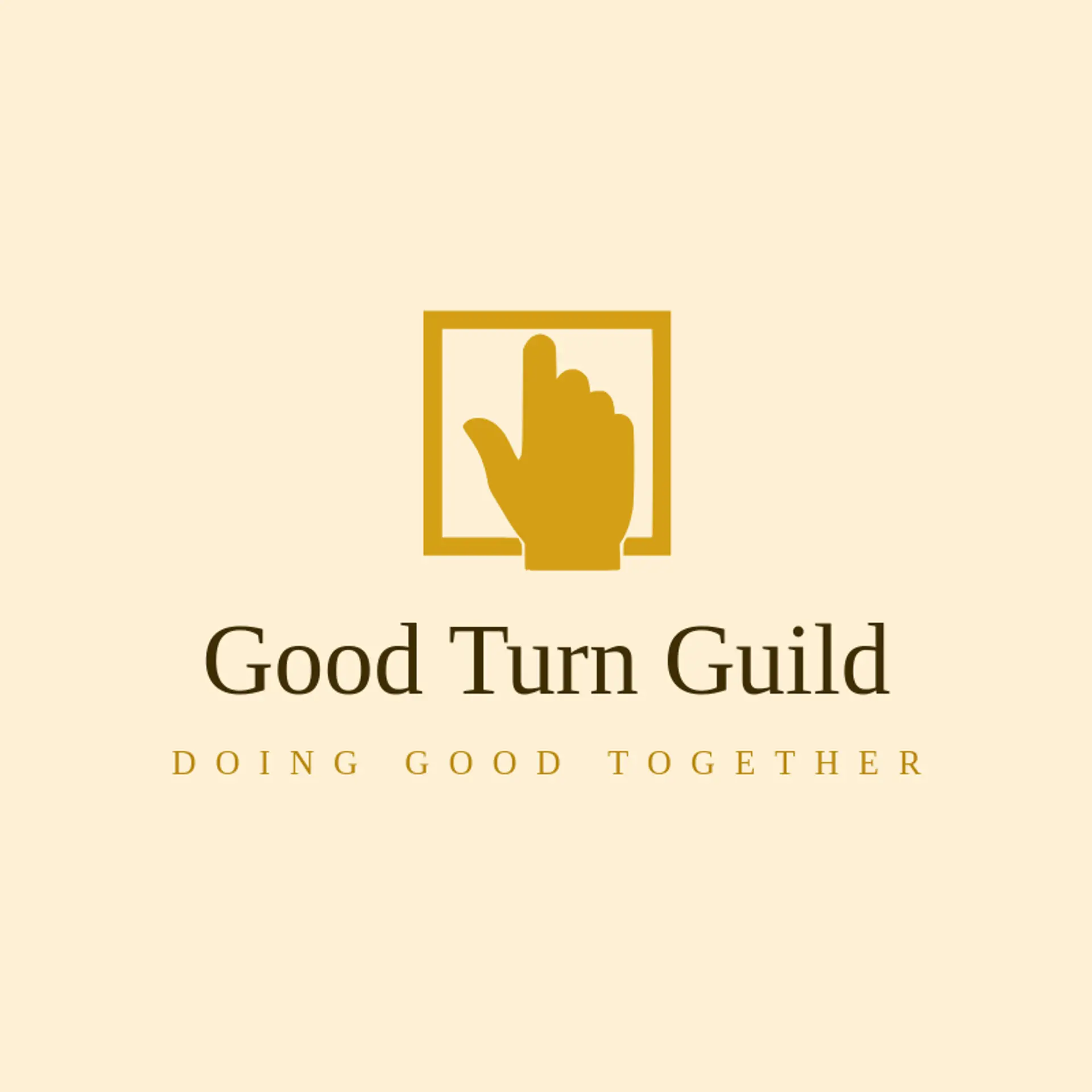 Good Turn Guild logo for helping hand