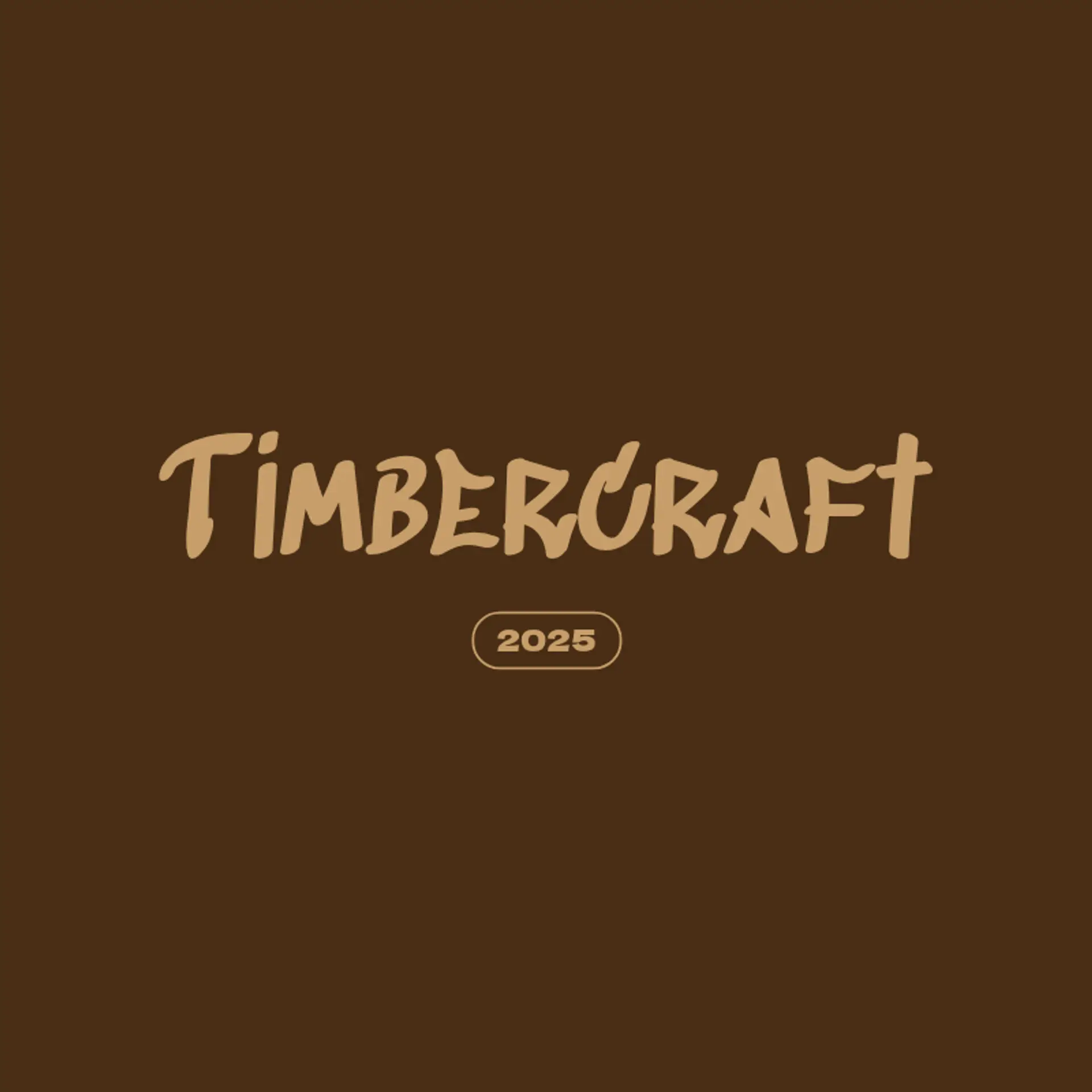 Crafted Grain Workshop logo for woodworking