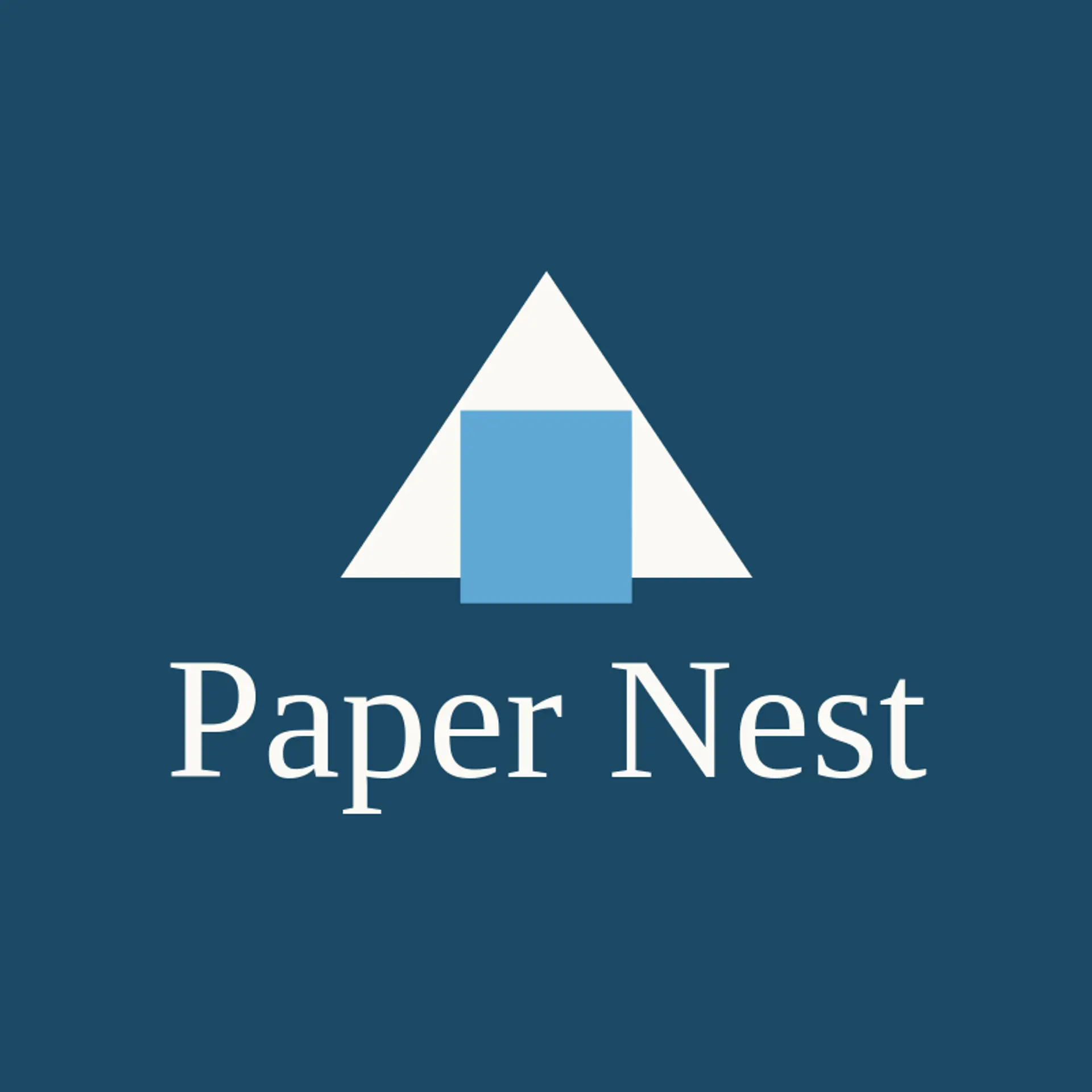 Paper Nest logo for paper