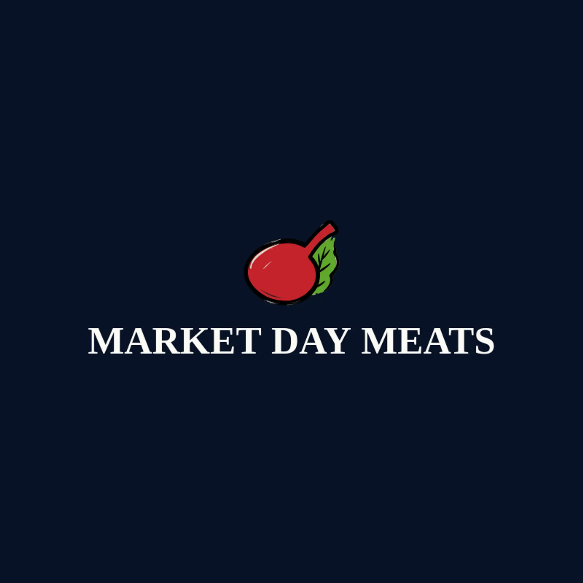 Market Day Meats logo for beef