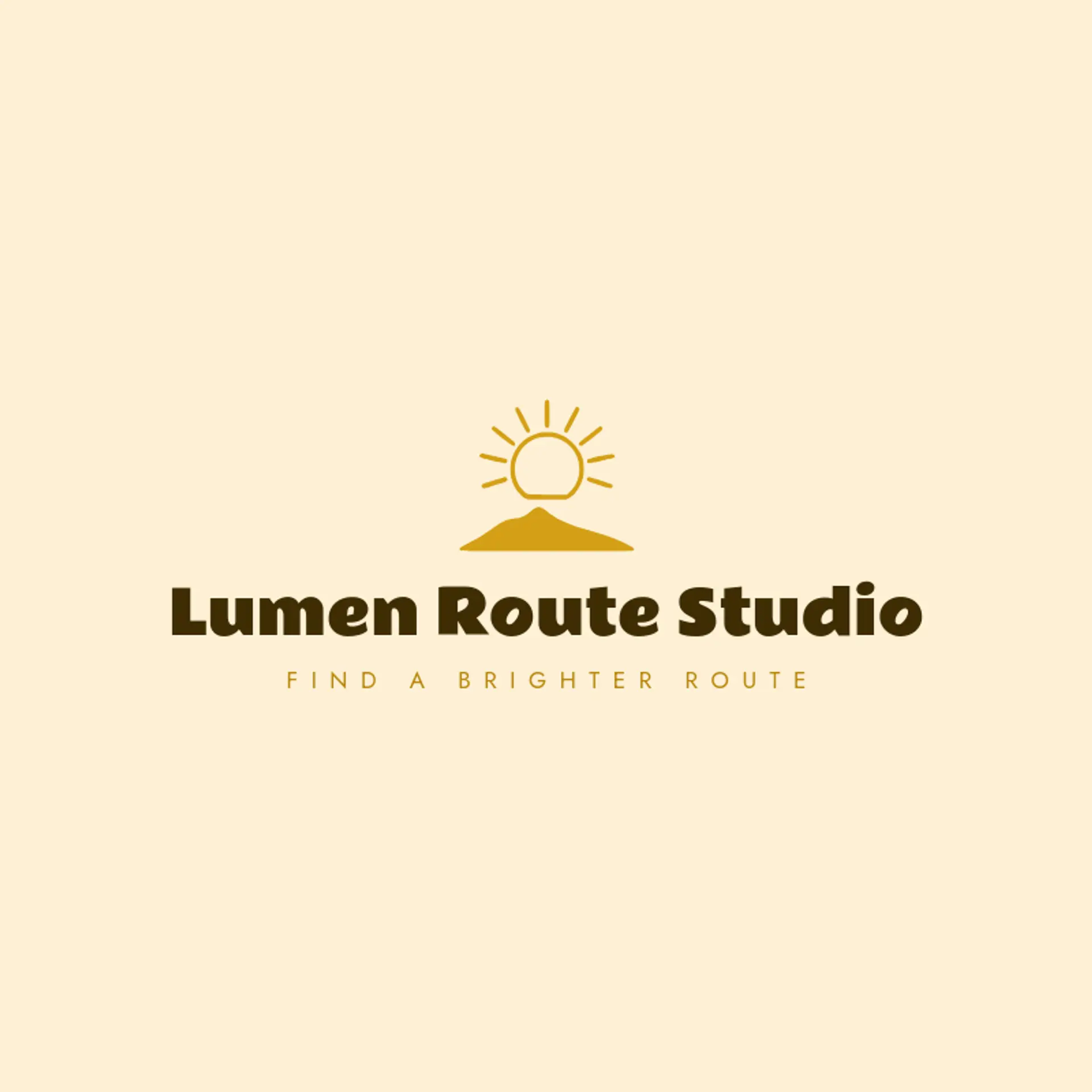 Lumen Route Studio logo for horizon