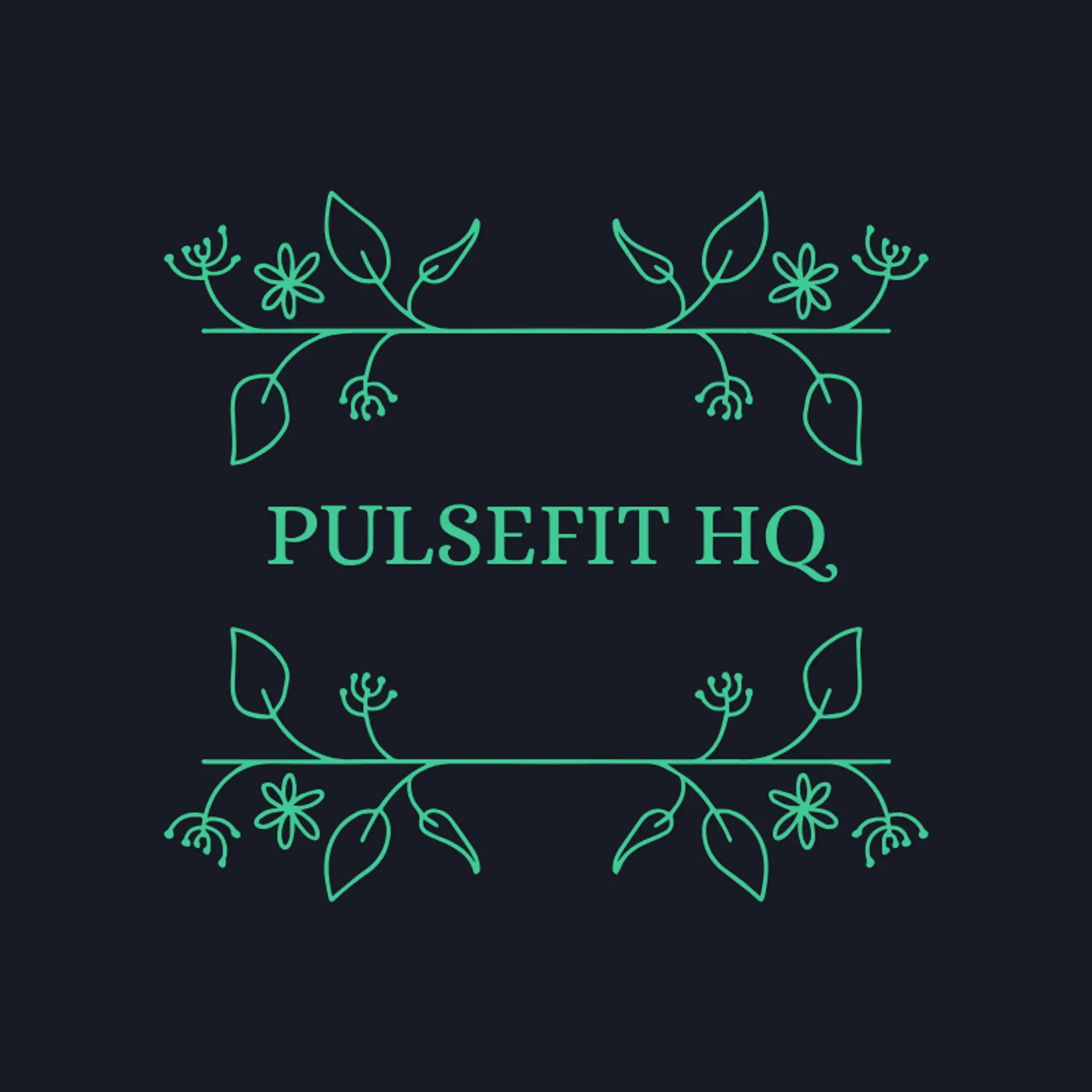 PulseFit Studio logo for fitness center