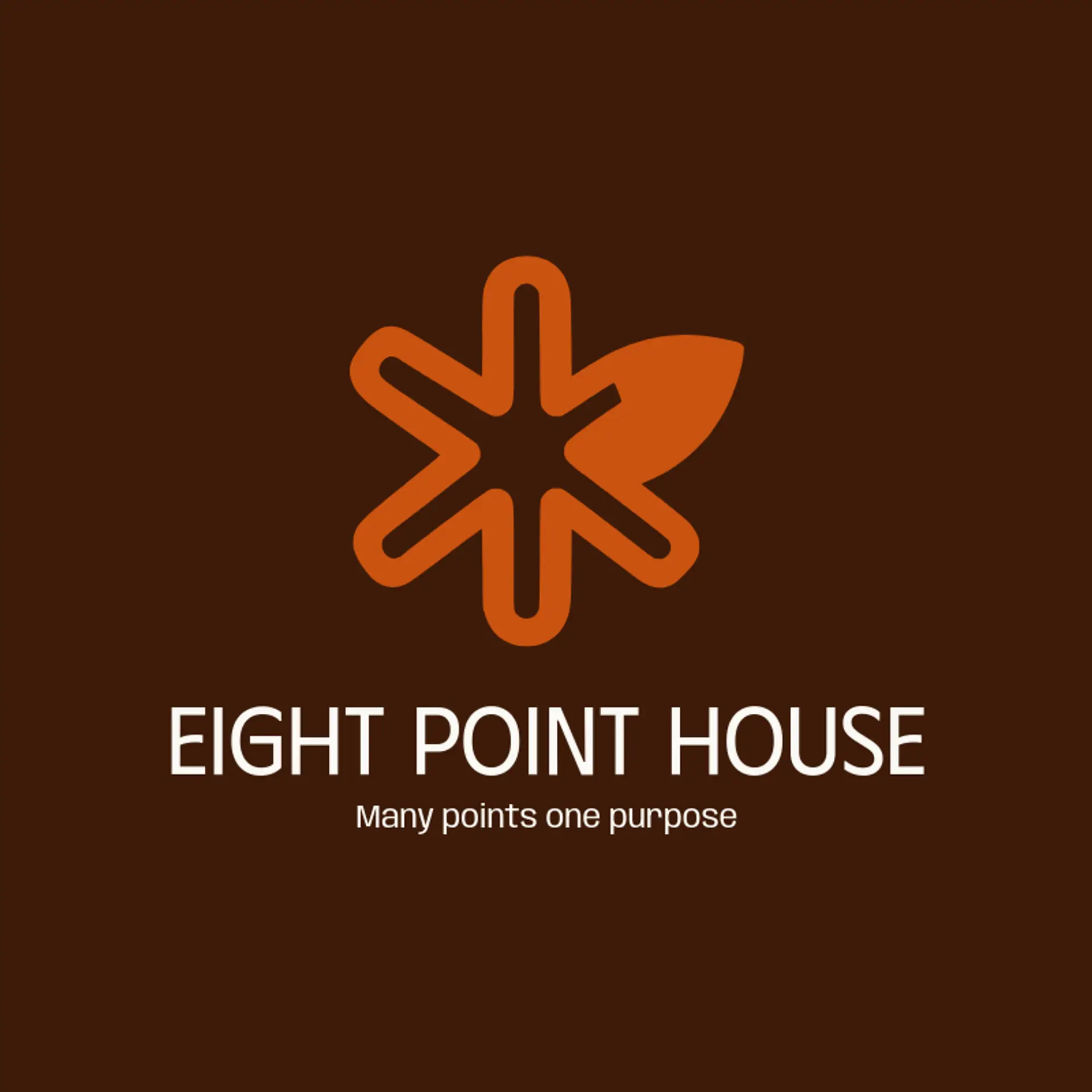 Eight Point House logo for muslim