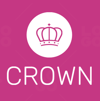 Free Logo Creator - Royal Simple Crown Logo Maker