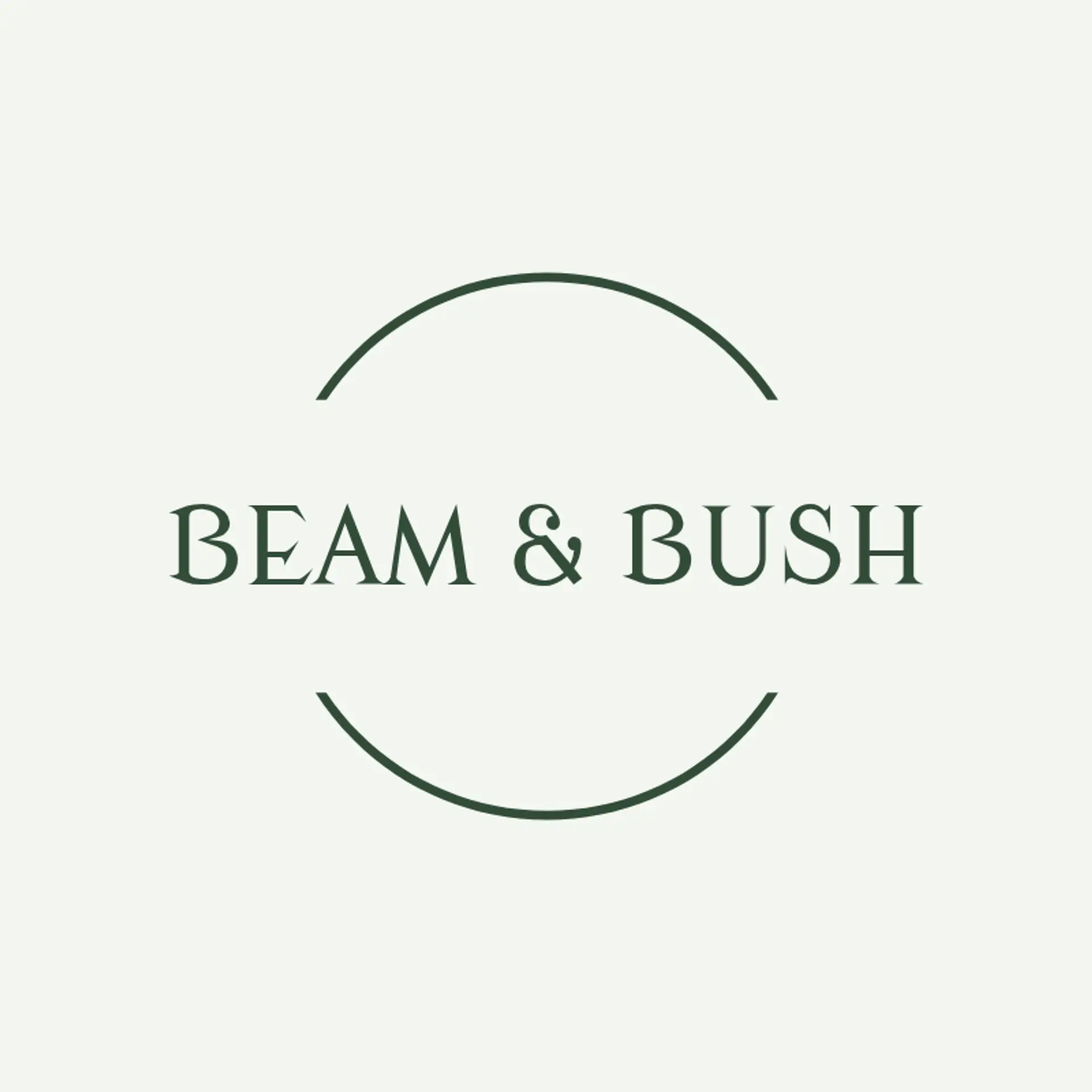 Beam & Bush logo for construction and landscaping