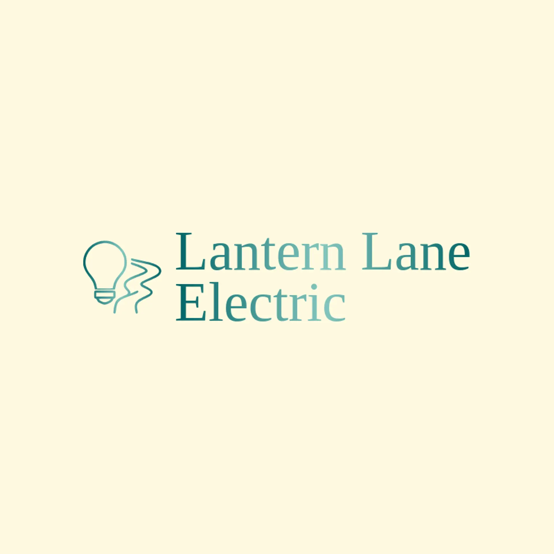 Lantern Lane Electric logo for lightbulb