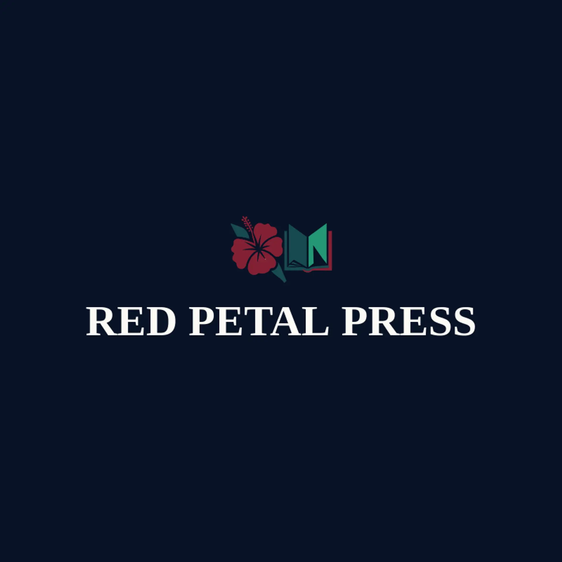 Red Petal Press logo for hibiscus