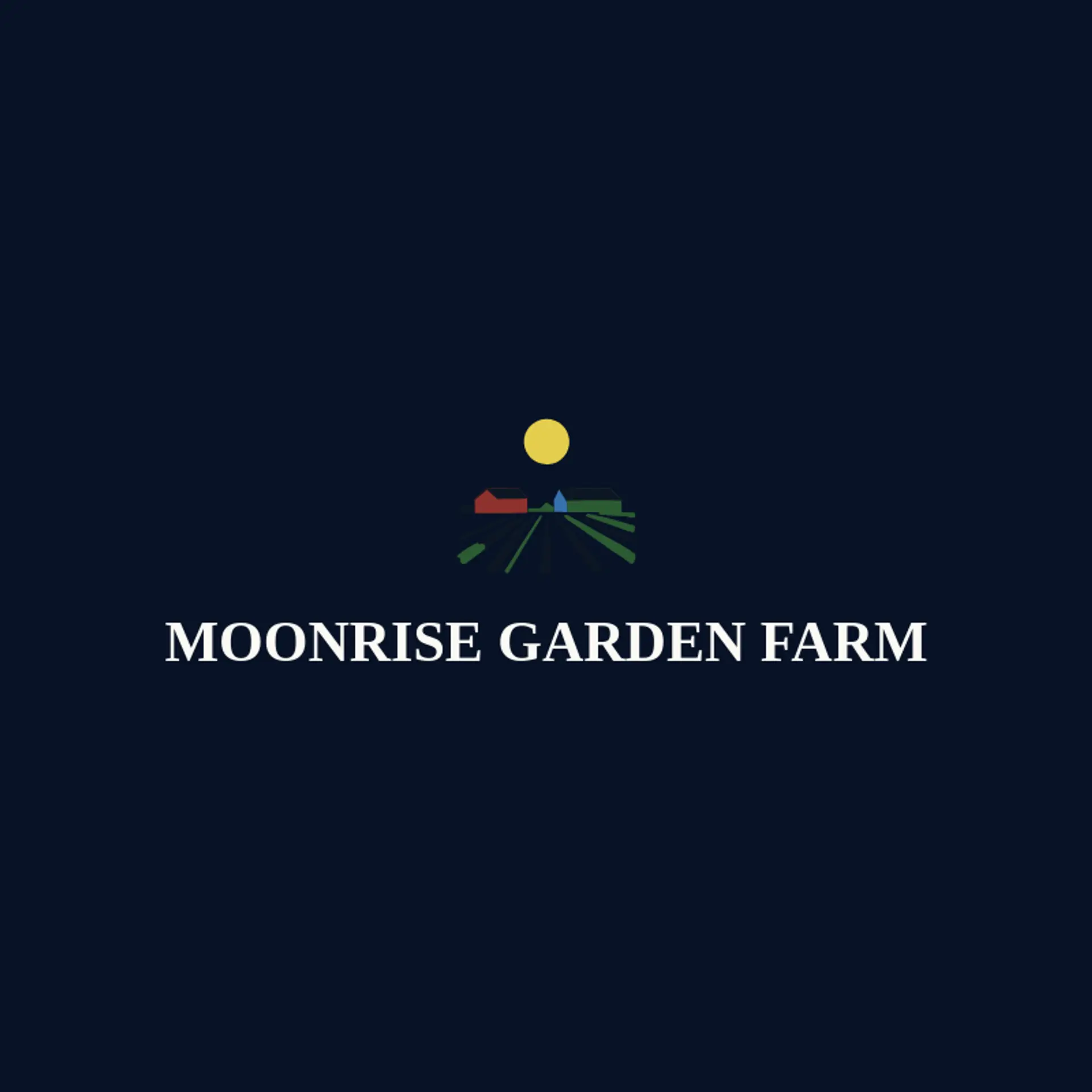 Moonrise Garden Farm logo for homestead