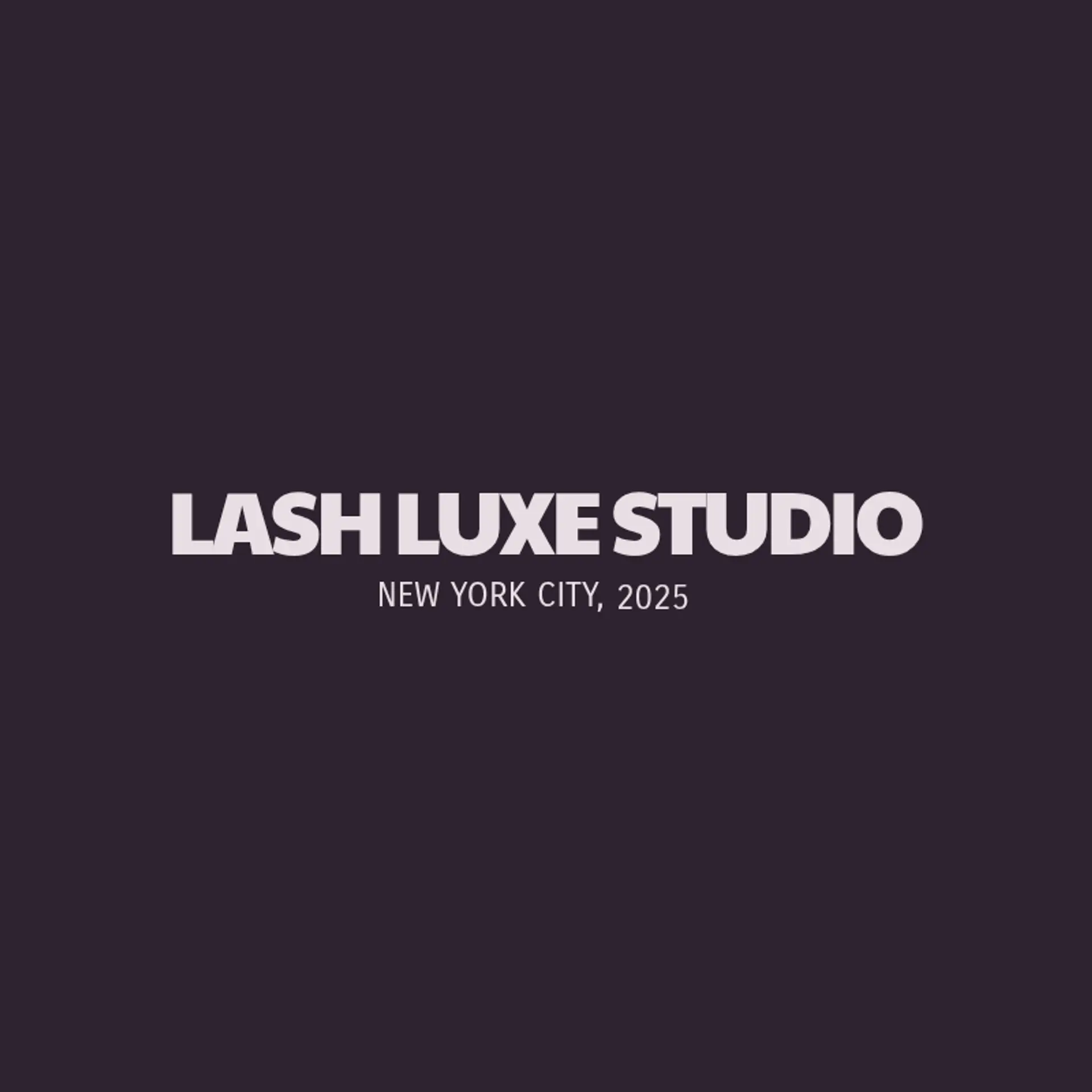 Lashora Studio logo for lash tech