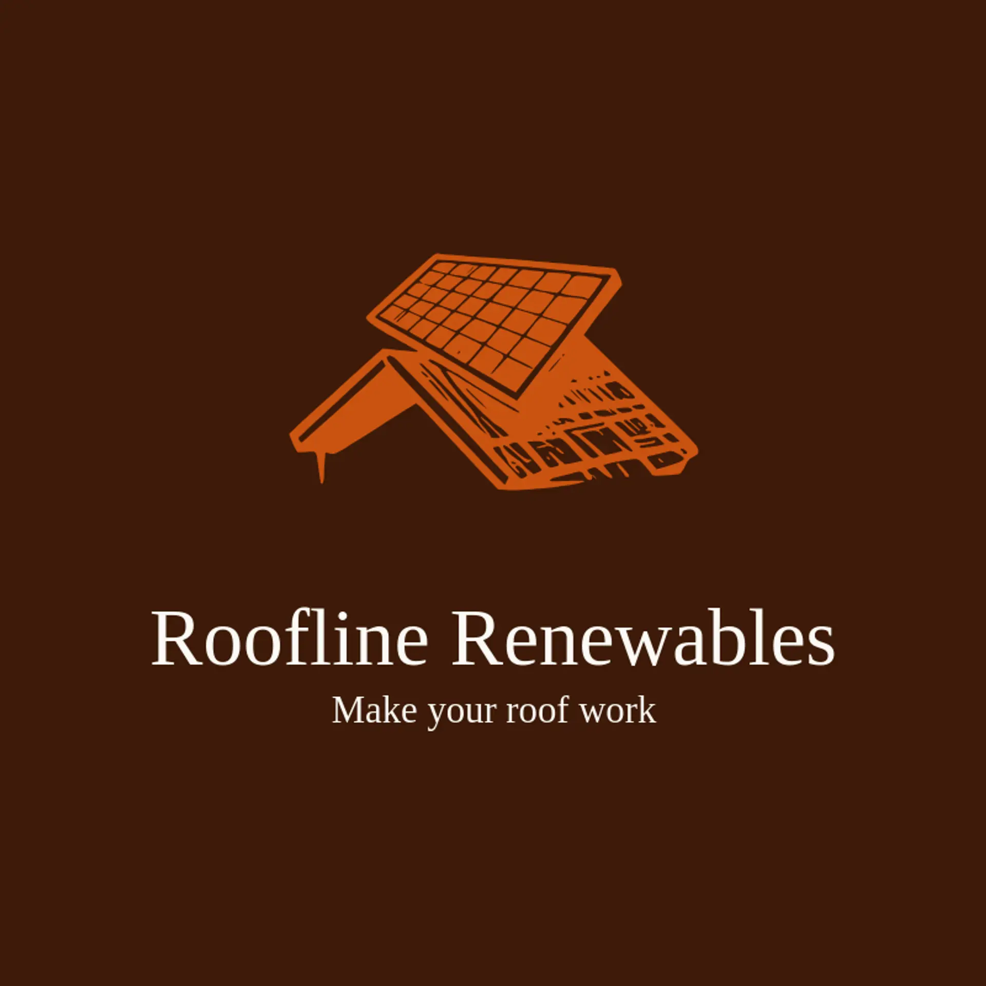 Roofline Renewables logo for solar panel