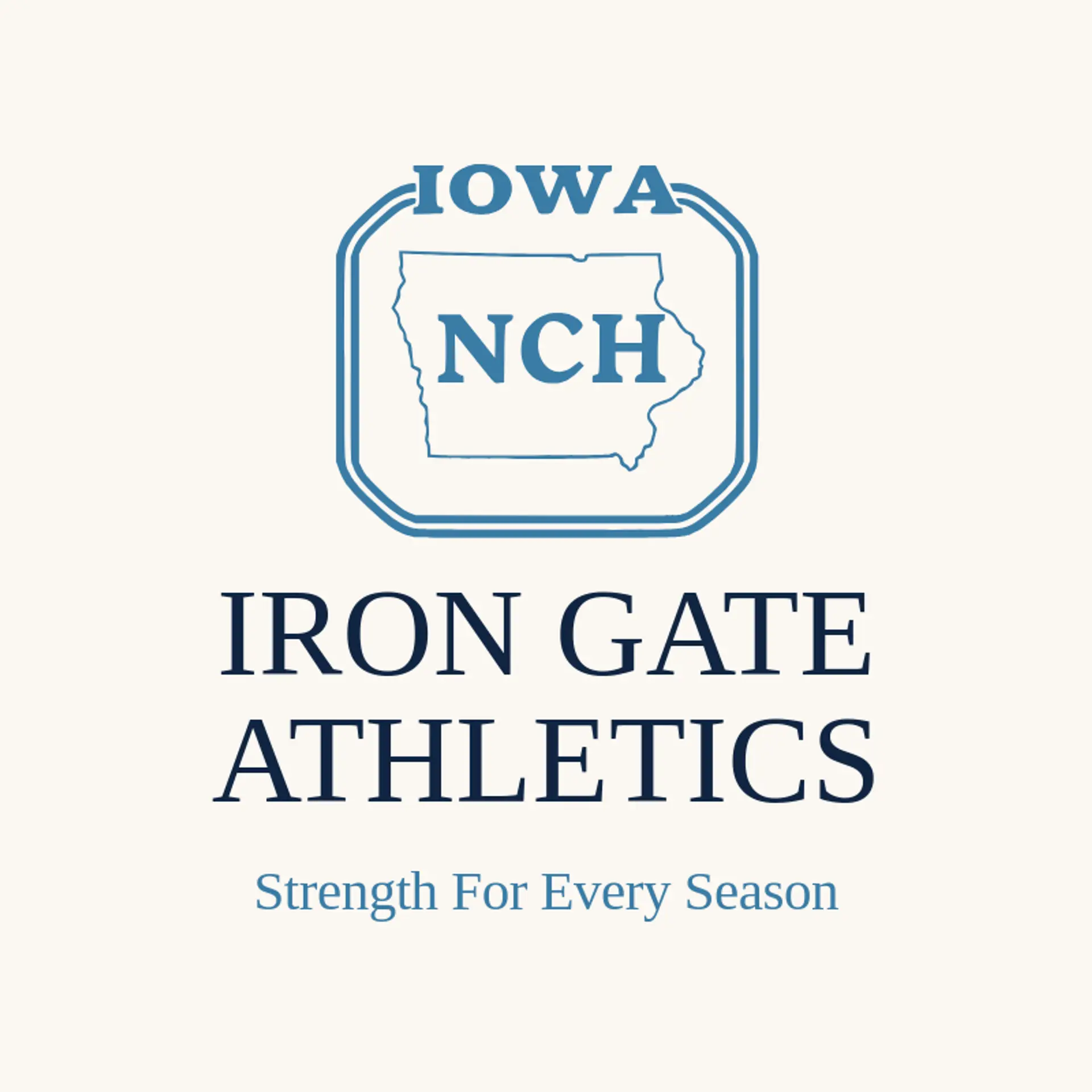 Iron Gate Athletics logo for iowa