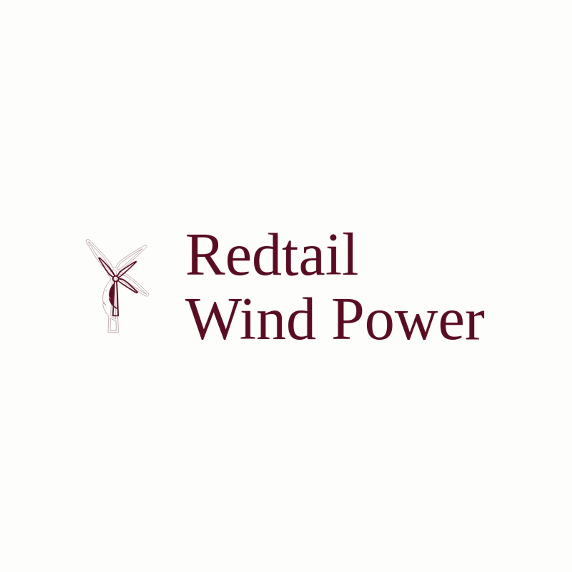 Redtail Wind Power logo for wind