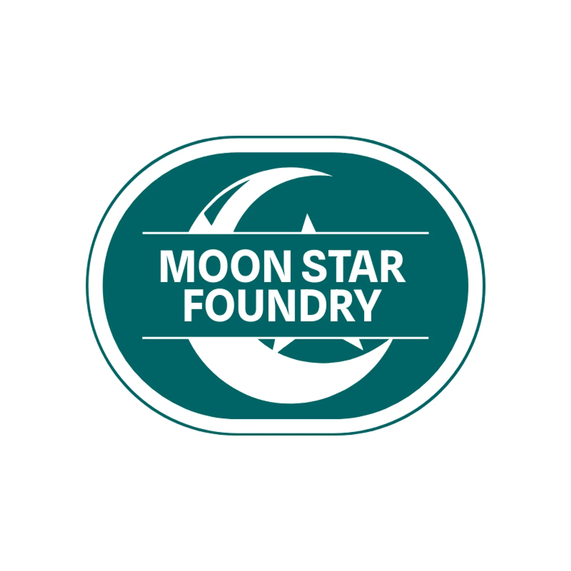 Moon Star Foundry logo for moon