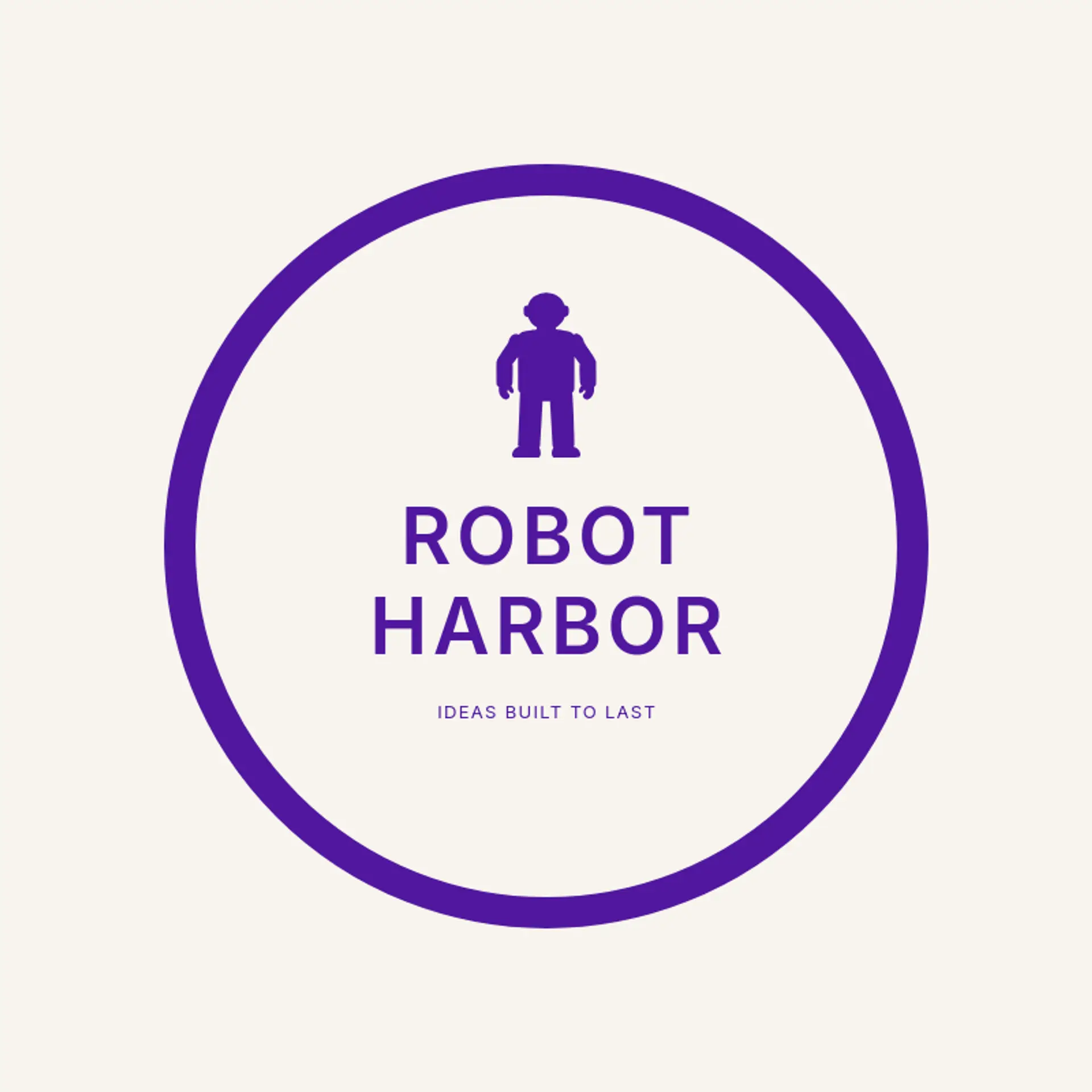 Robot Harbor logo for cyborg