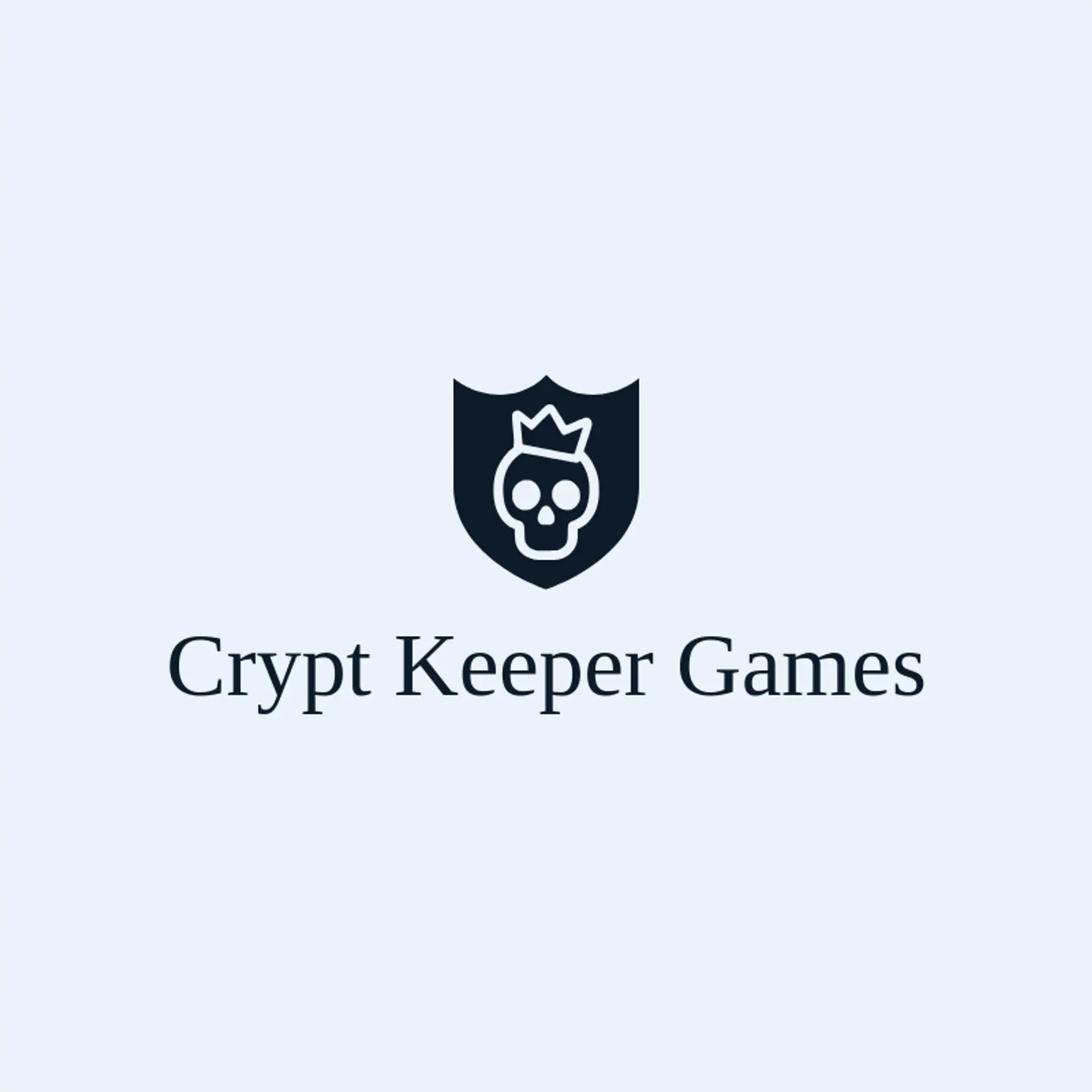 Crypt Keeper Games logo for goth