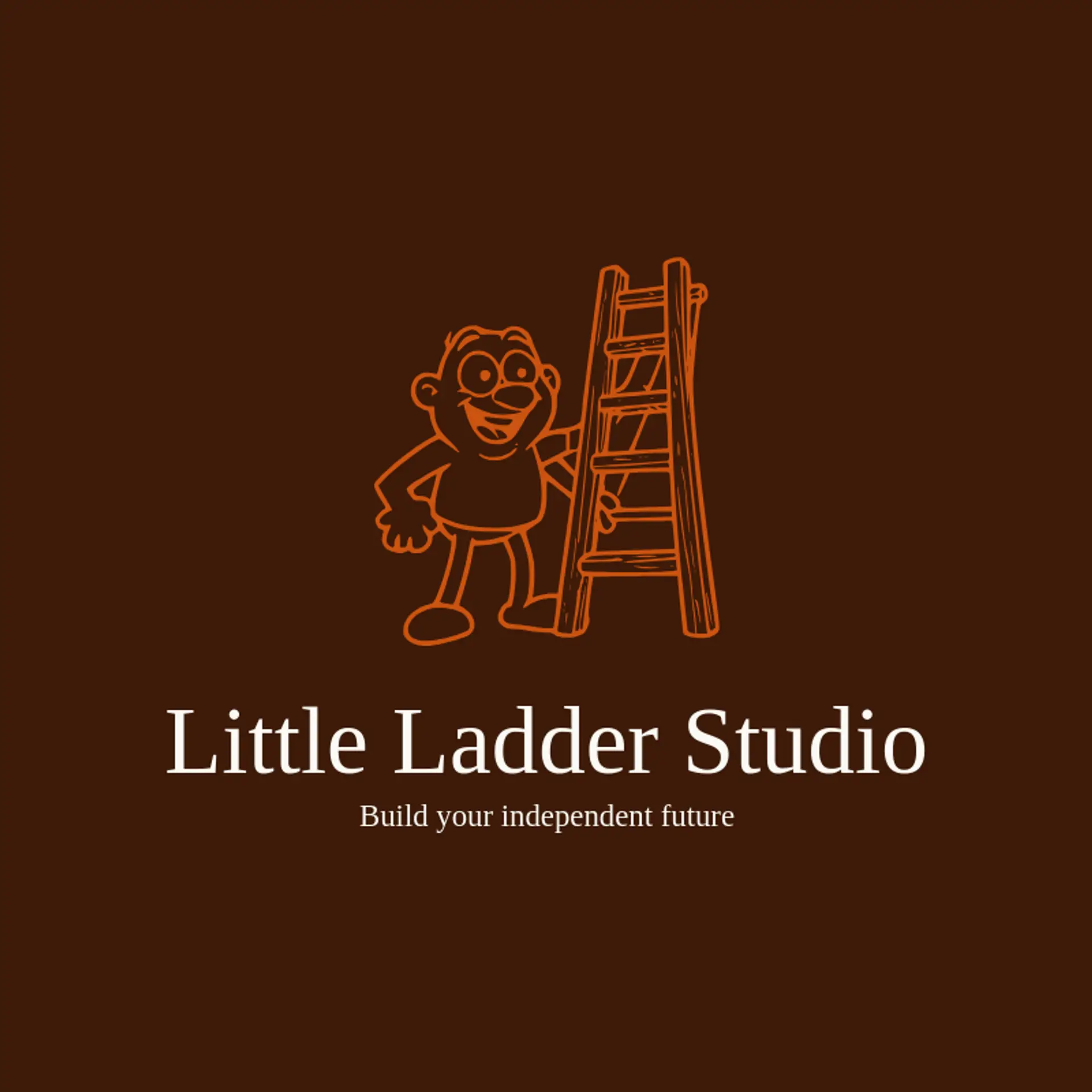 Little Ladder Studio logo for freelancer