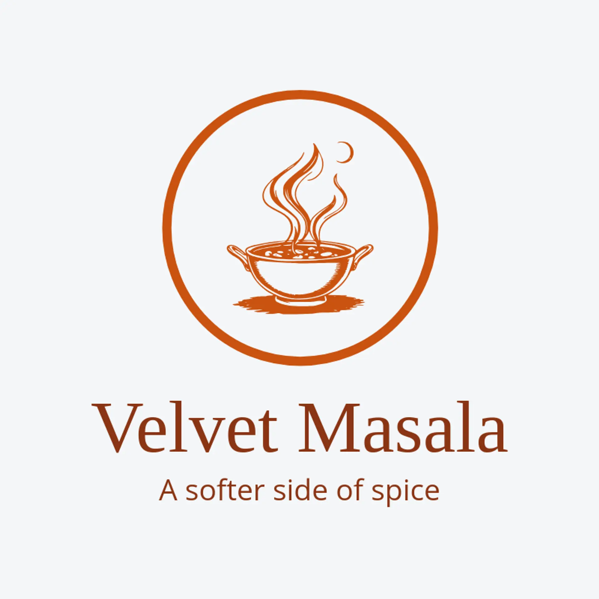 Velvet Masala logo for curry