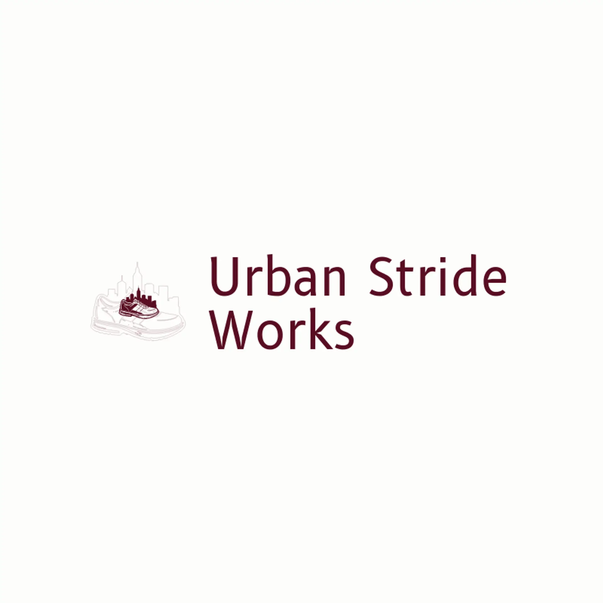 Urban Stride Works logo for track