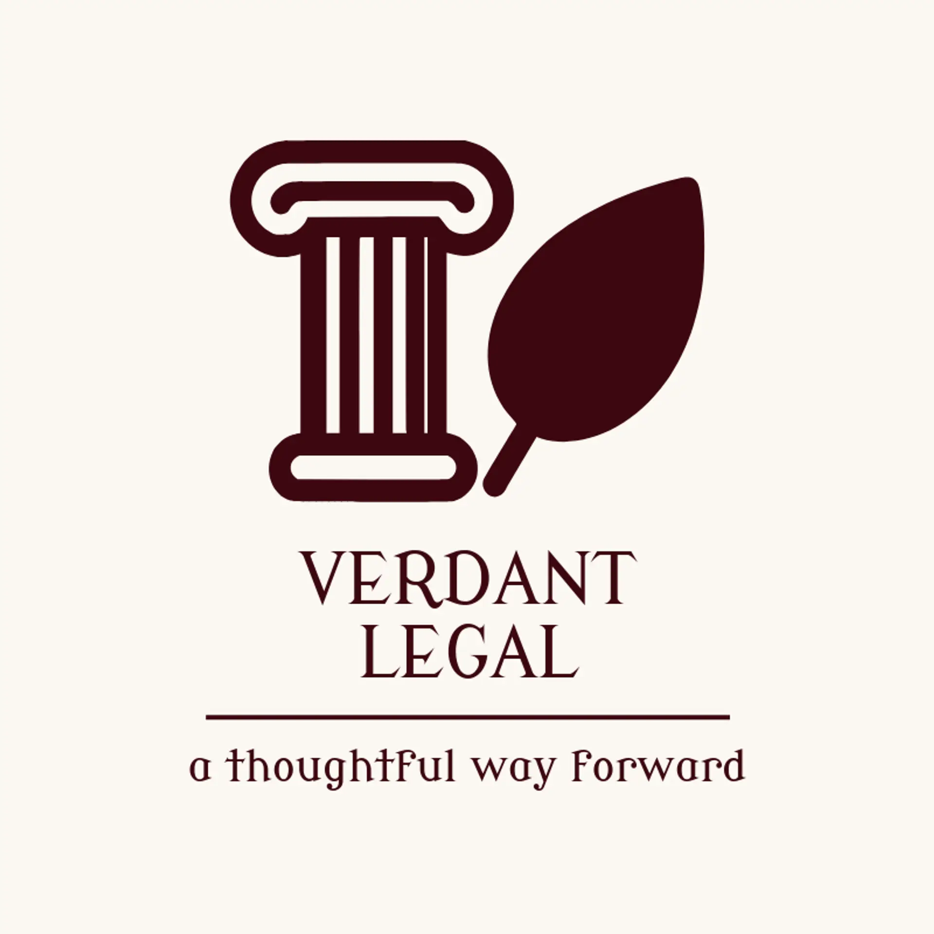 Verdant Legal logo for lawyer
