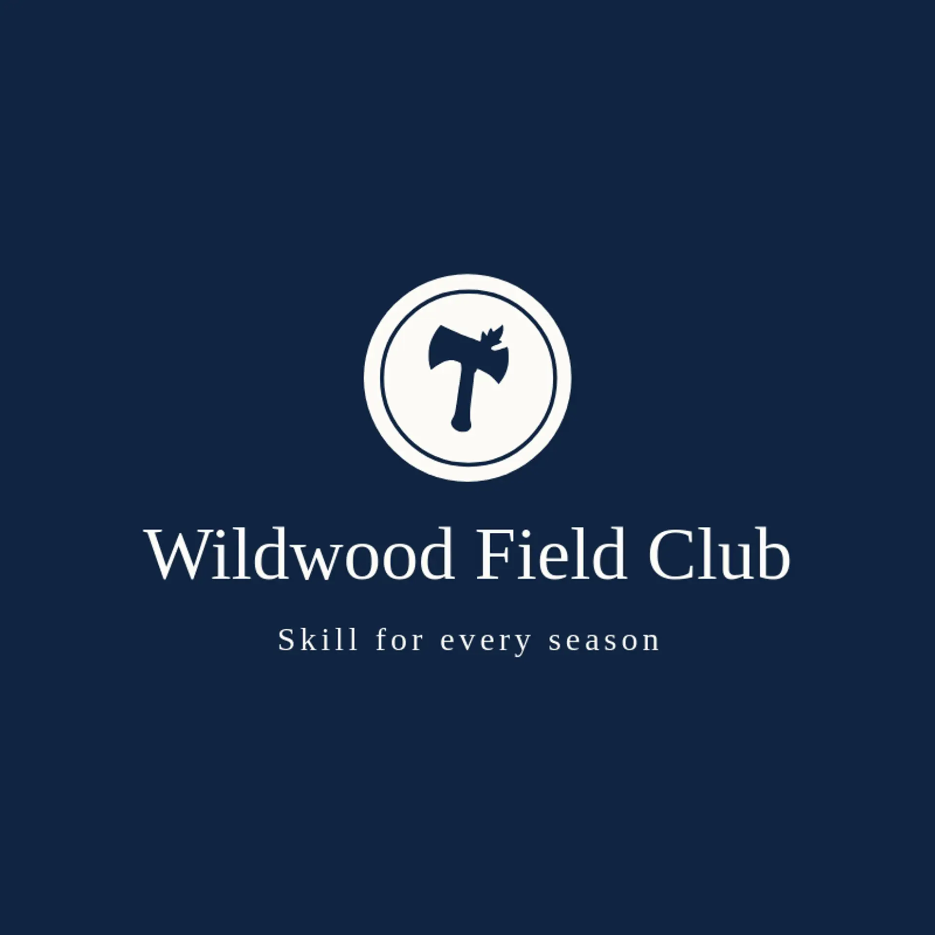 Wildwood Field Club logo for tomahawk