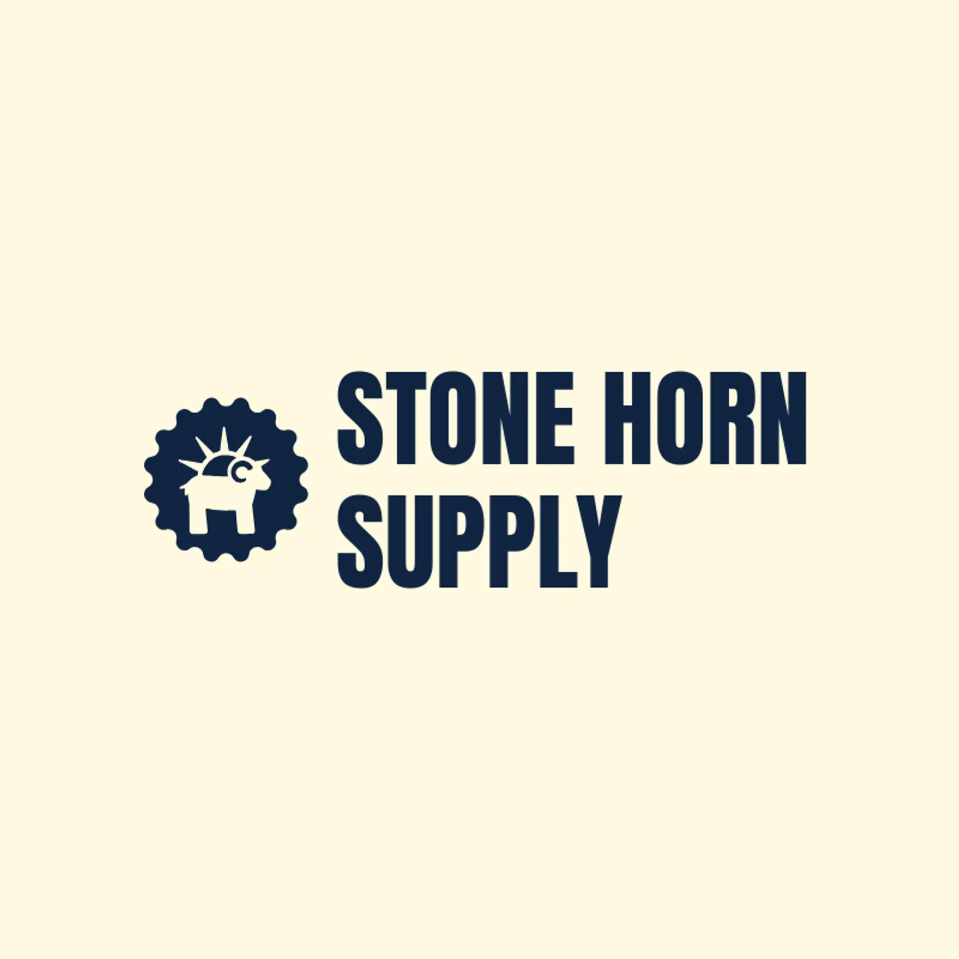 Stone Horn Supply logo for beast