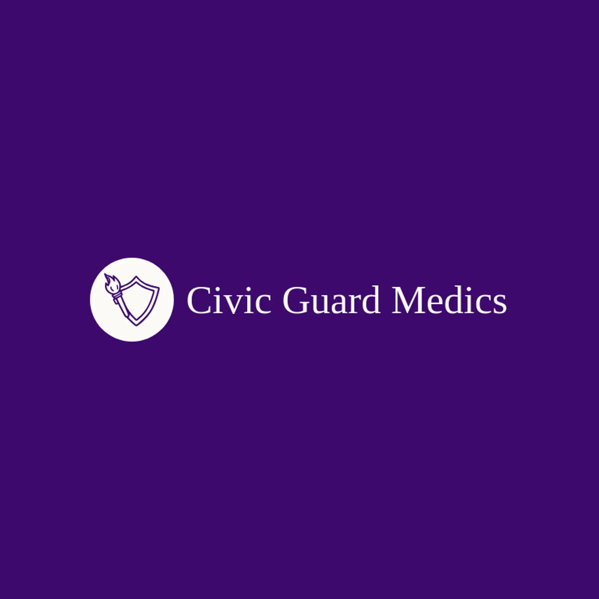 Civic Guard Medics logo for paramedic