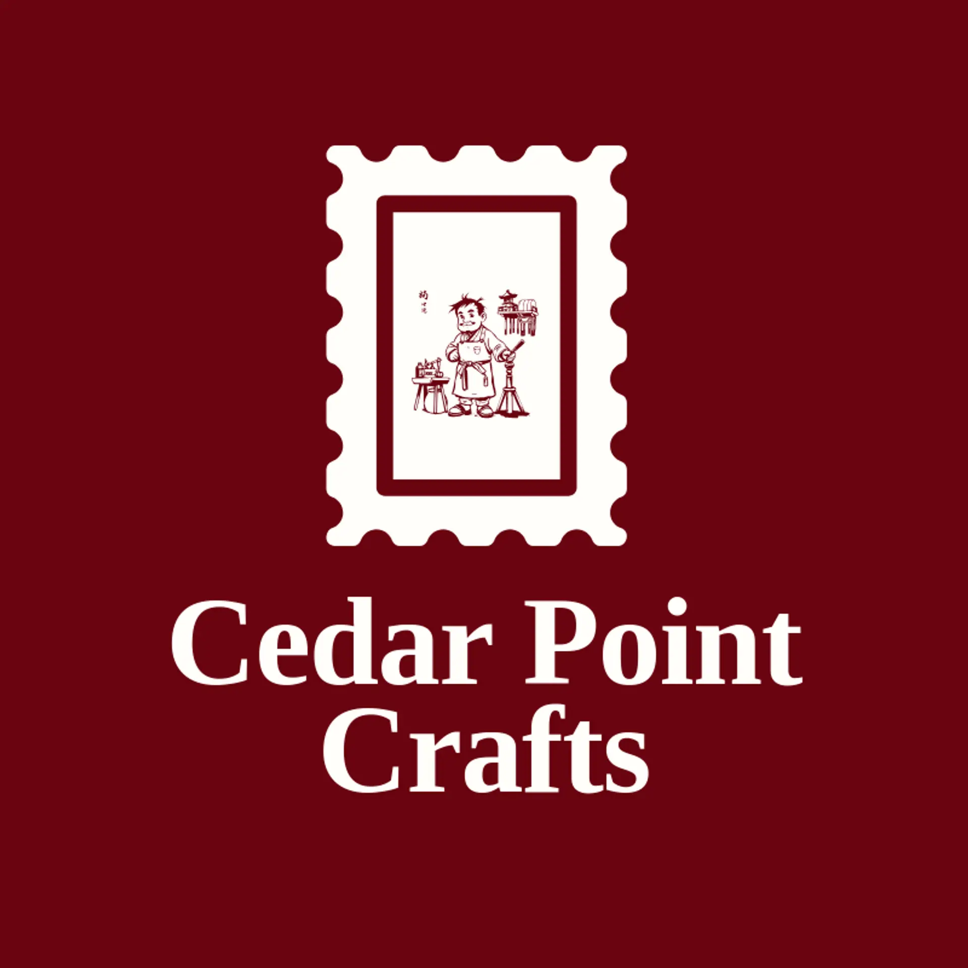 Cedar Point Crafts logo for craftsman
