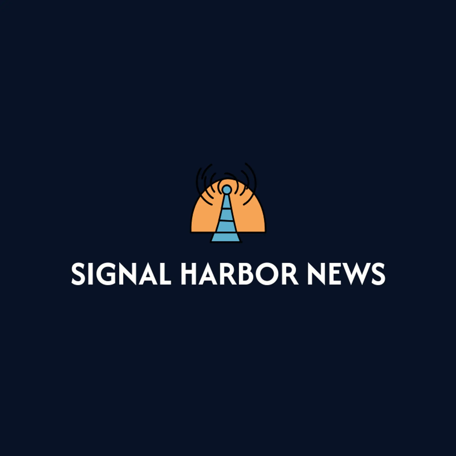 Signal Harbor News logo for news channel